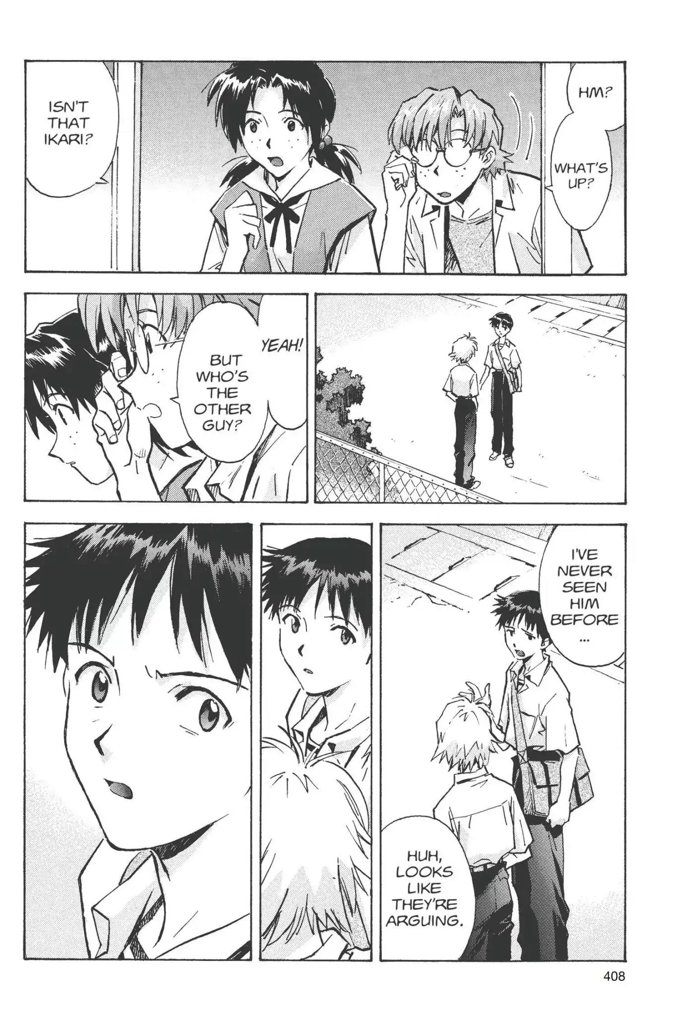 Shinseiki Evangelion Chapter 58 page 4 - Chapter 58: Vol.3 Stage 58: Rejection