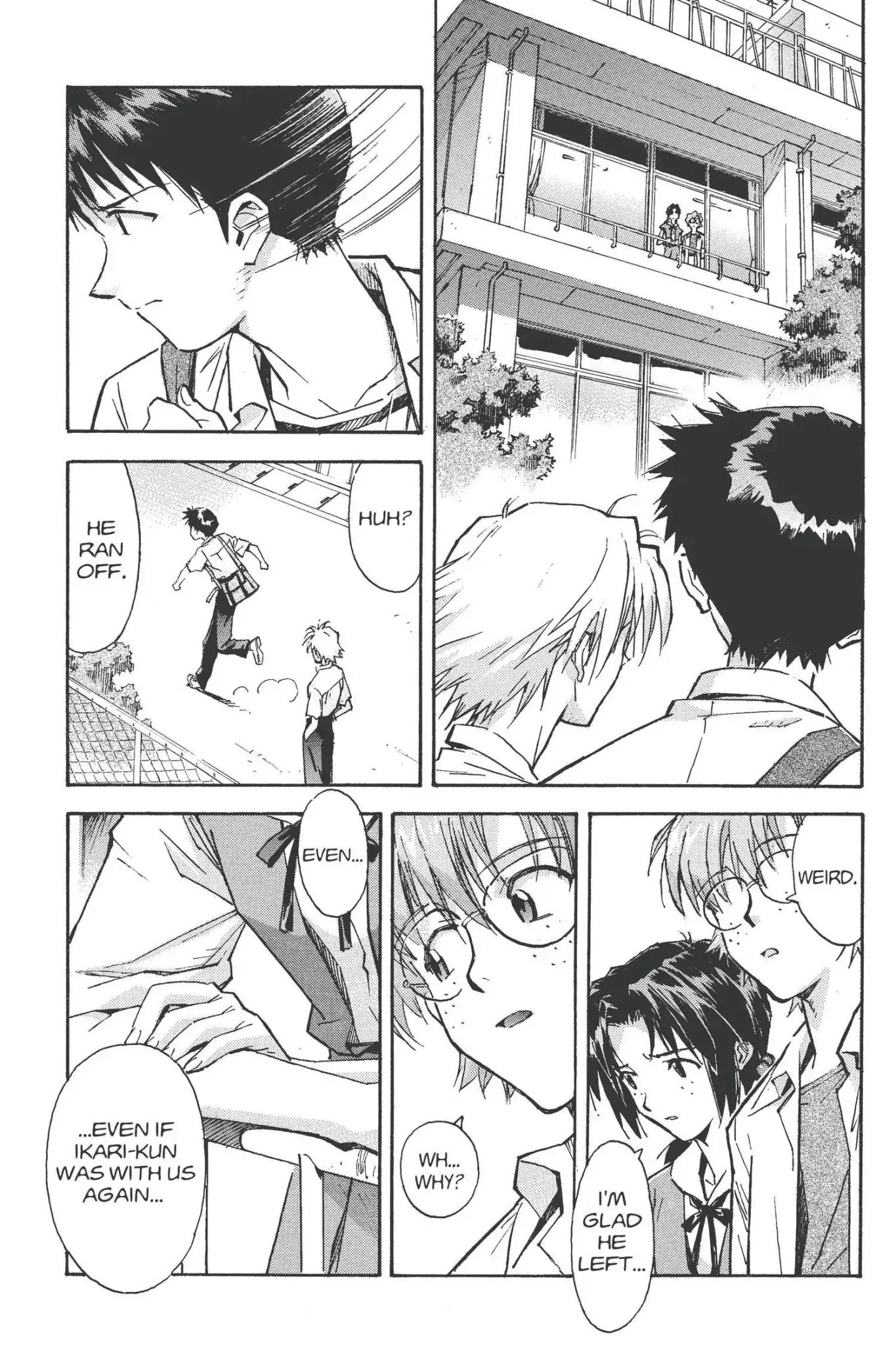 Shinseiki Evangelion Chapter 58 page 5 - Chapter 58: Vol.3 Stage 58: Rejection