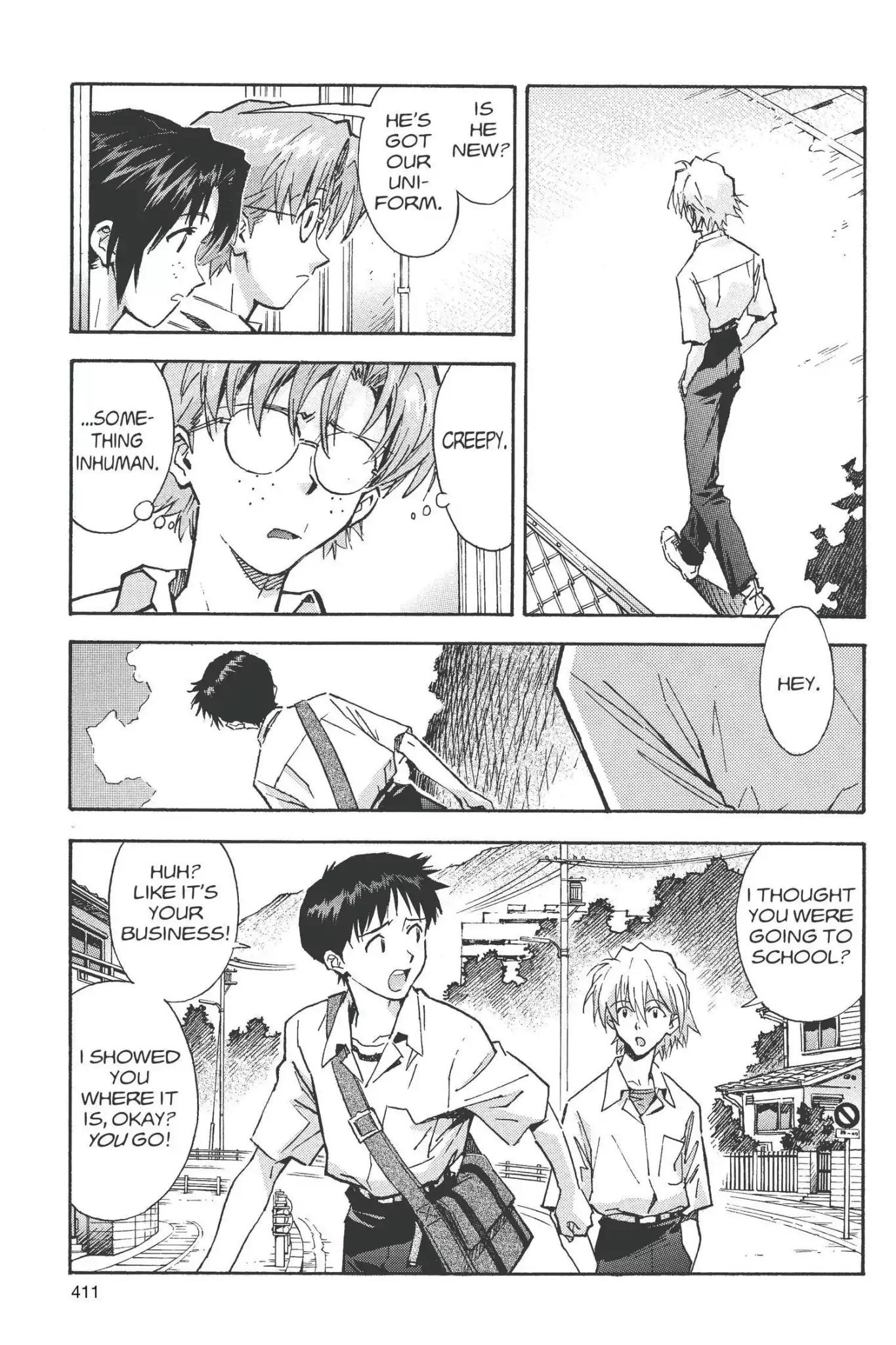 Shinseiki Evangelion Chapter 58 page 7 - Chapter 58: Vol.3 Stage 58: Rejection