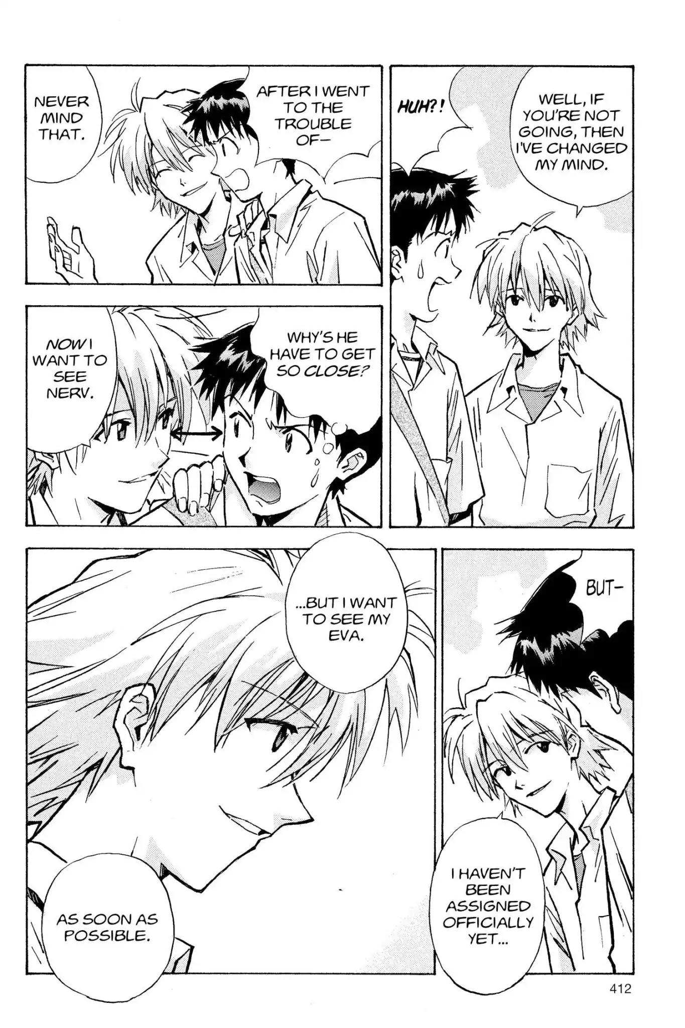 Shinseiki Evangelion Chapter 58 page 8 - Chapter 58: Vol.3 Stage 58: Rejection