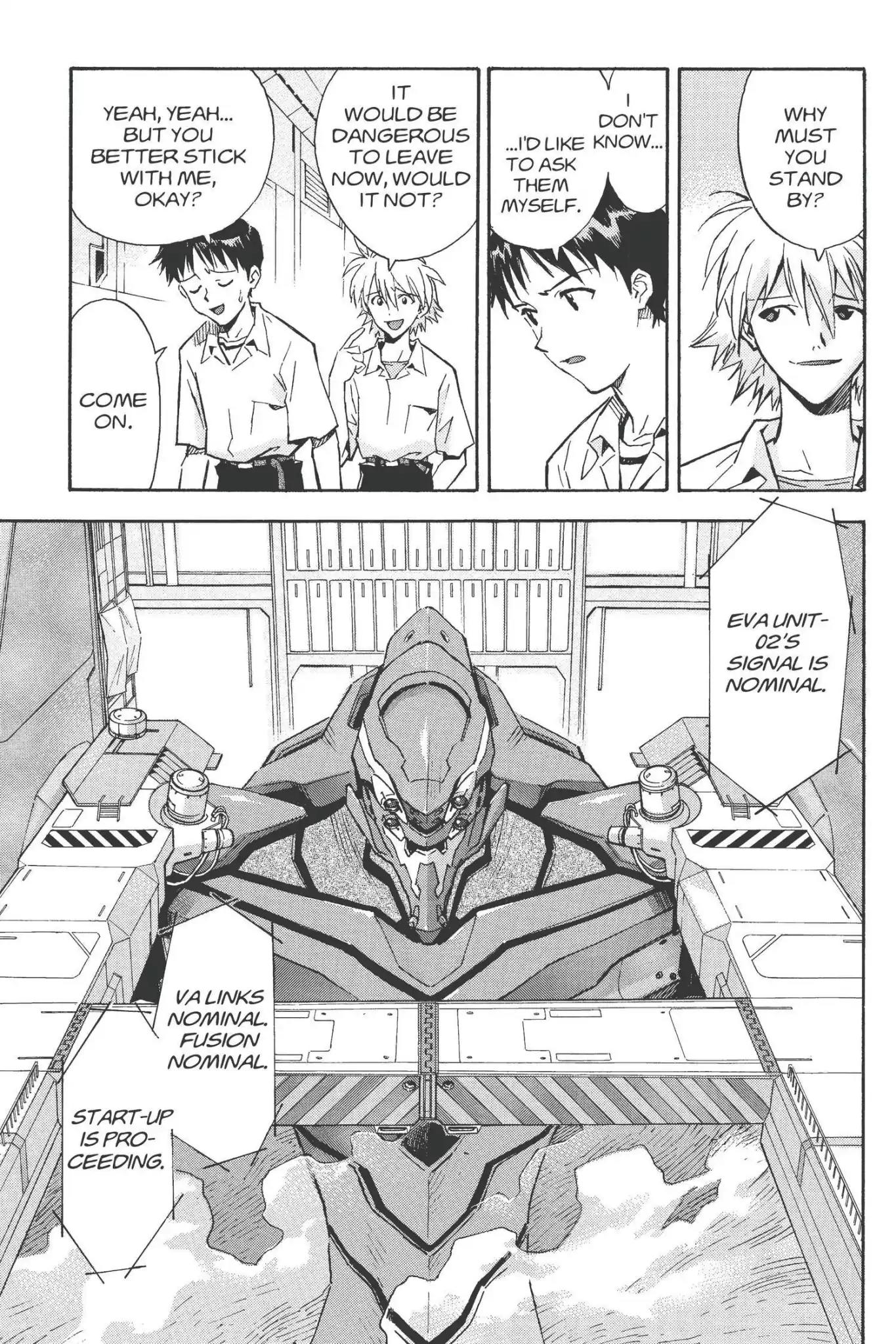 Shinseiki Evangelion Chapter 59 page 3 - Chapter 59: Vol.3 Stage 59: Pride