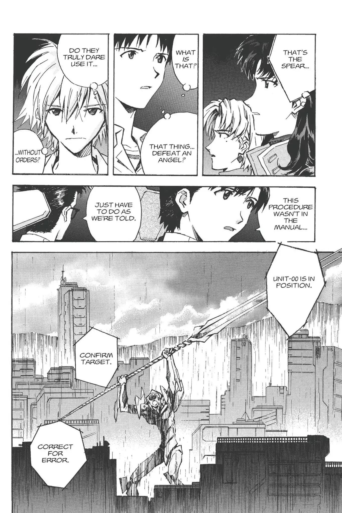 Shinseiki Evangelion Chapter 61 page 12 - Chapter 61: Vol.3 Stage 61: The Spear of Longinus