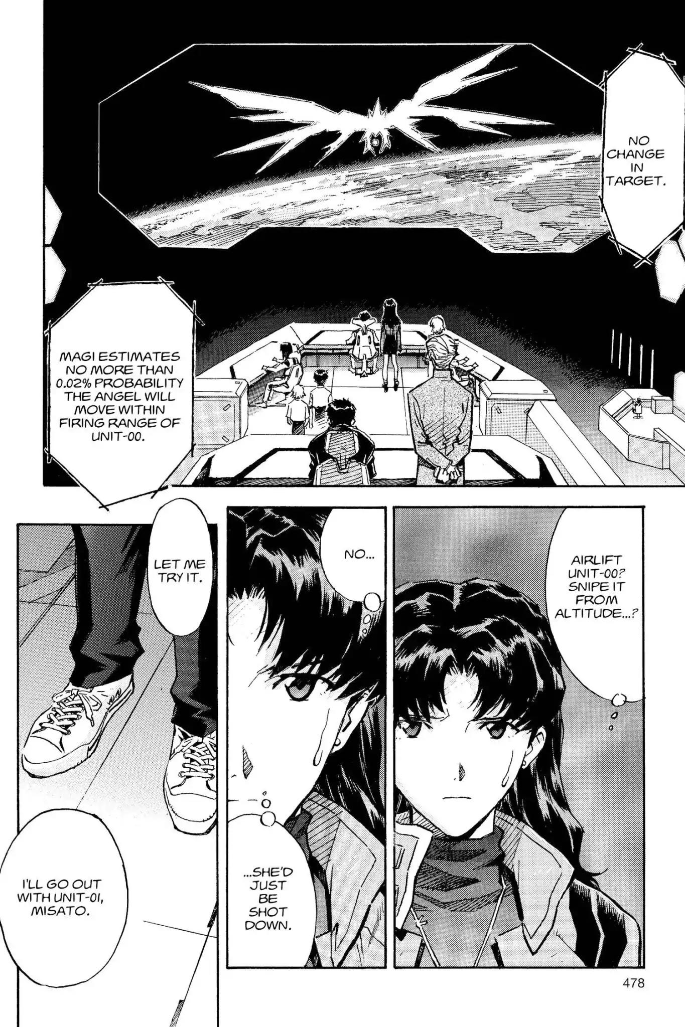 Shinseiki Evangelion Chapter 61 page 2 - Chapter 61: Vol.3 Stage 61: The Spear of Longinus