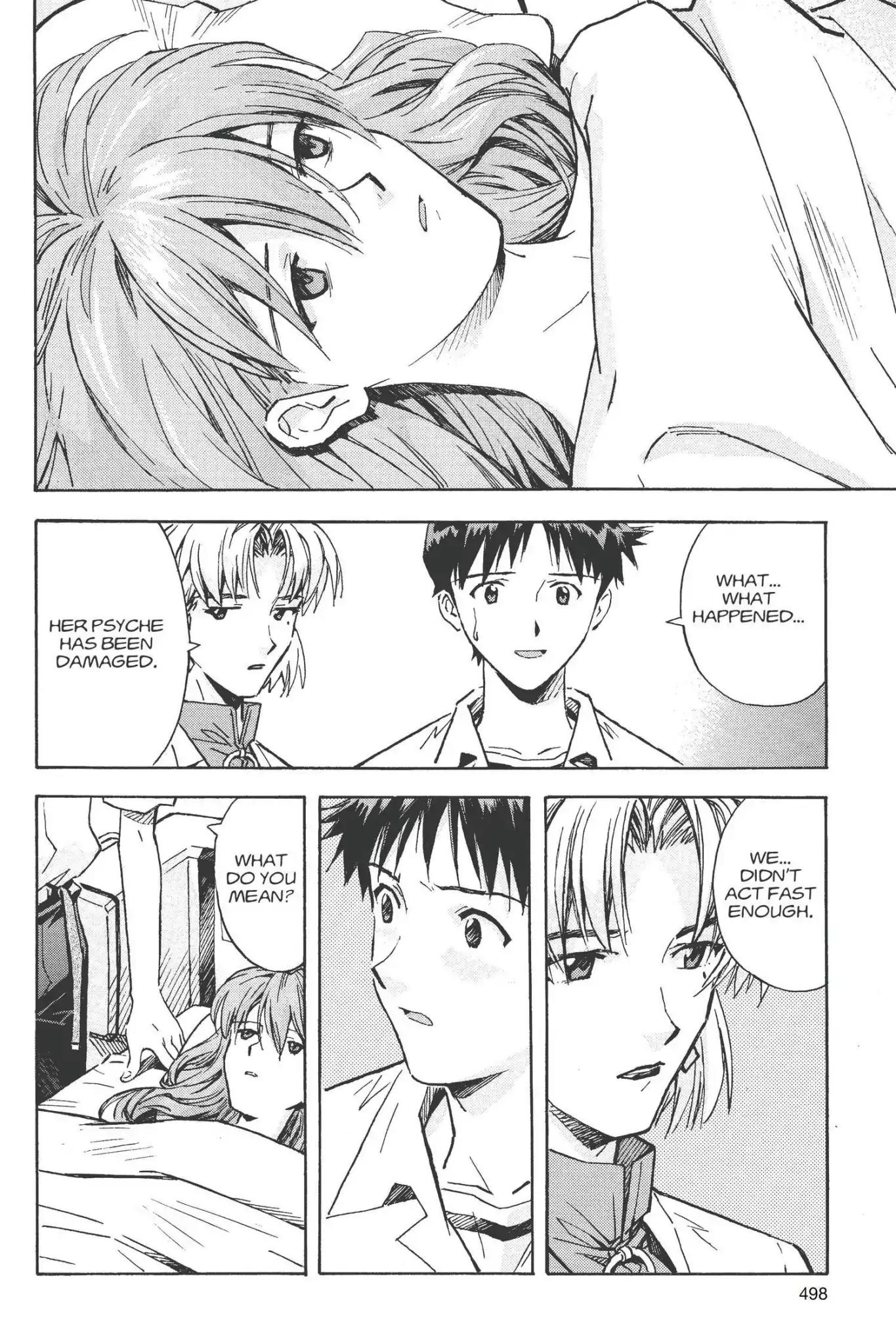Shinseiki Evangelion Chapter 61 page 22 - Chapter 61: Vol.3 Stage 61: The Spear of Longinus