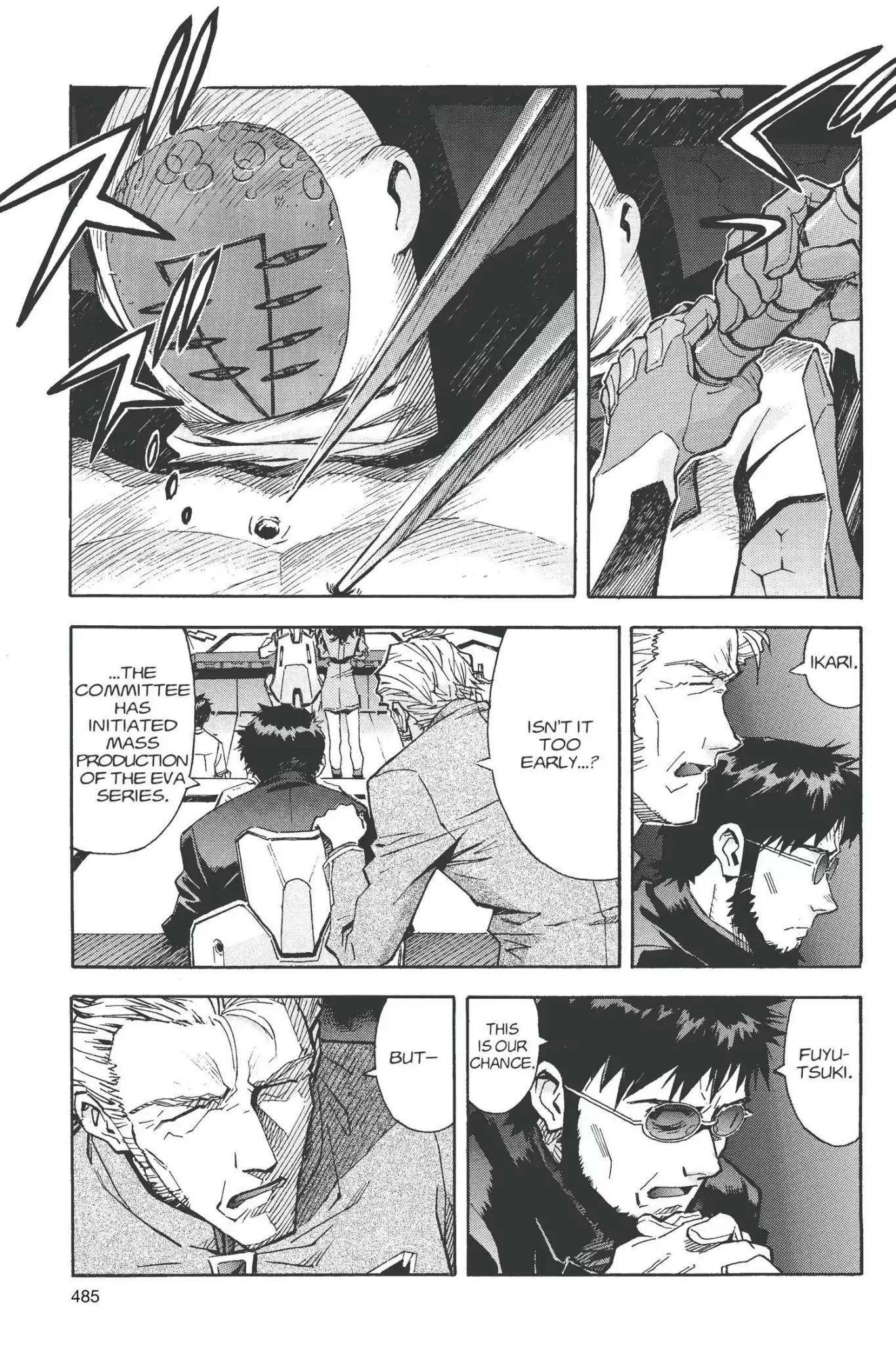 Shinseiki Evangelion Chapter 61 page 9 - Chapter 61: Vol.3 Stage 61: The Spear of Longinus