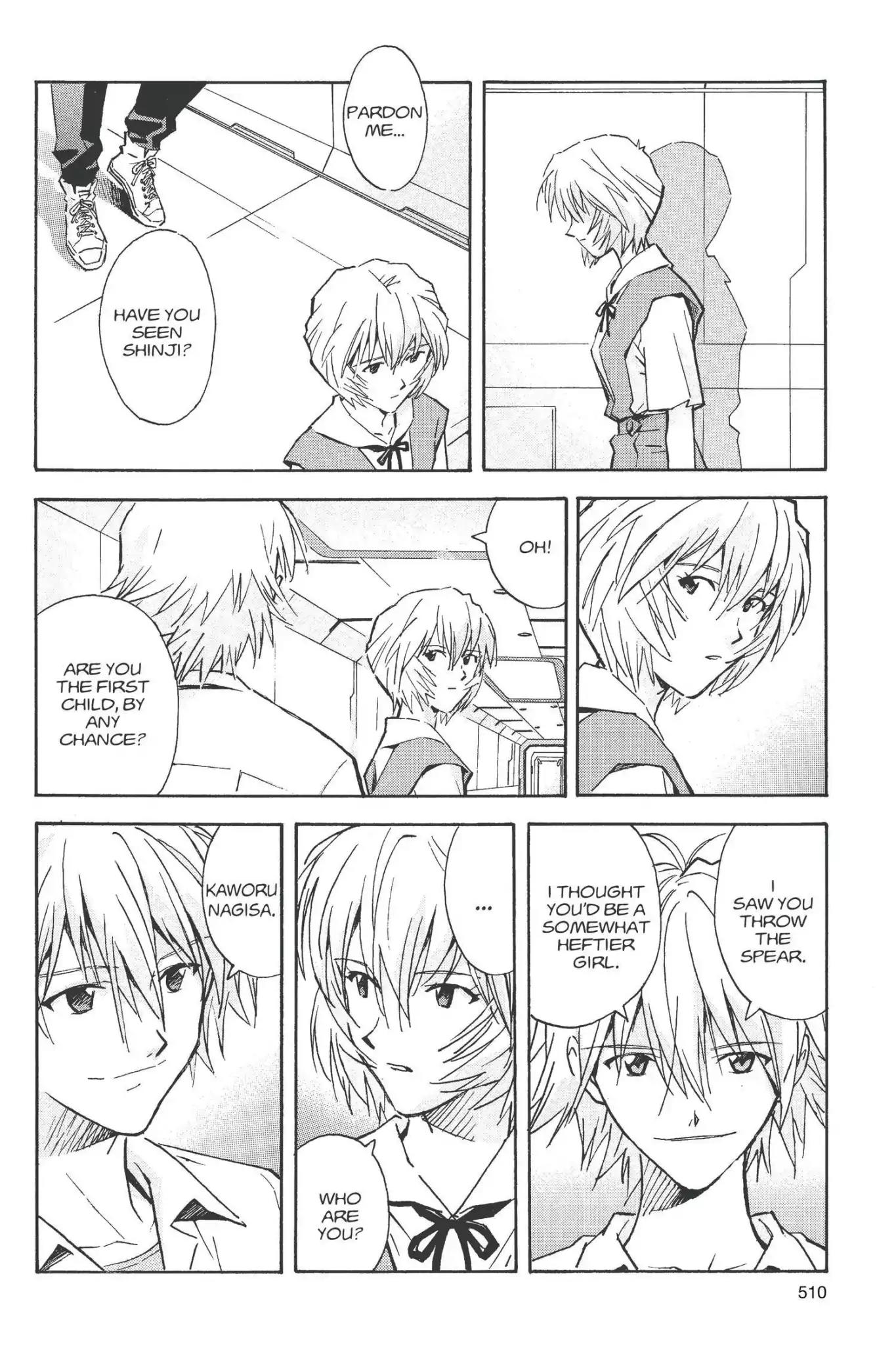 Shinseiki Evangelion Chapter 62 page 10 - Chapter 62: Vol.3 Stage 62: Distance