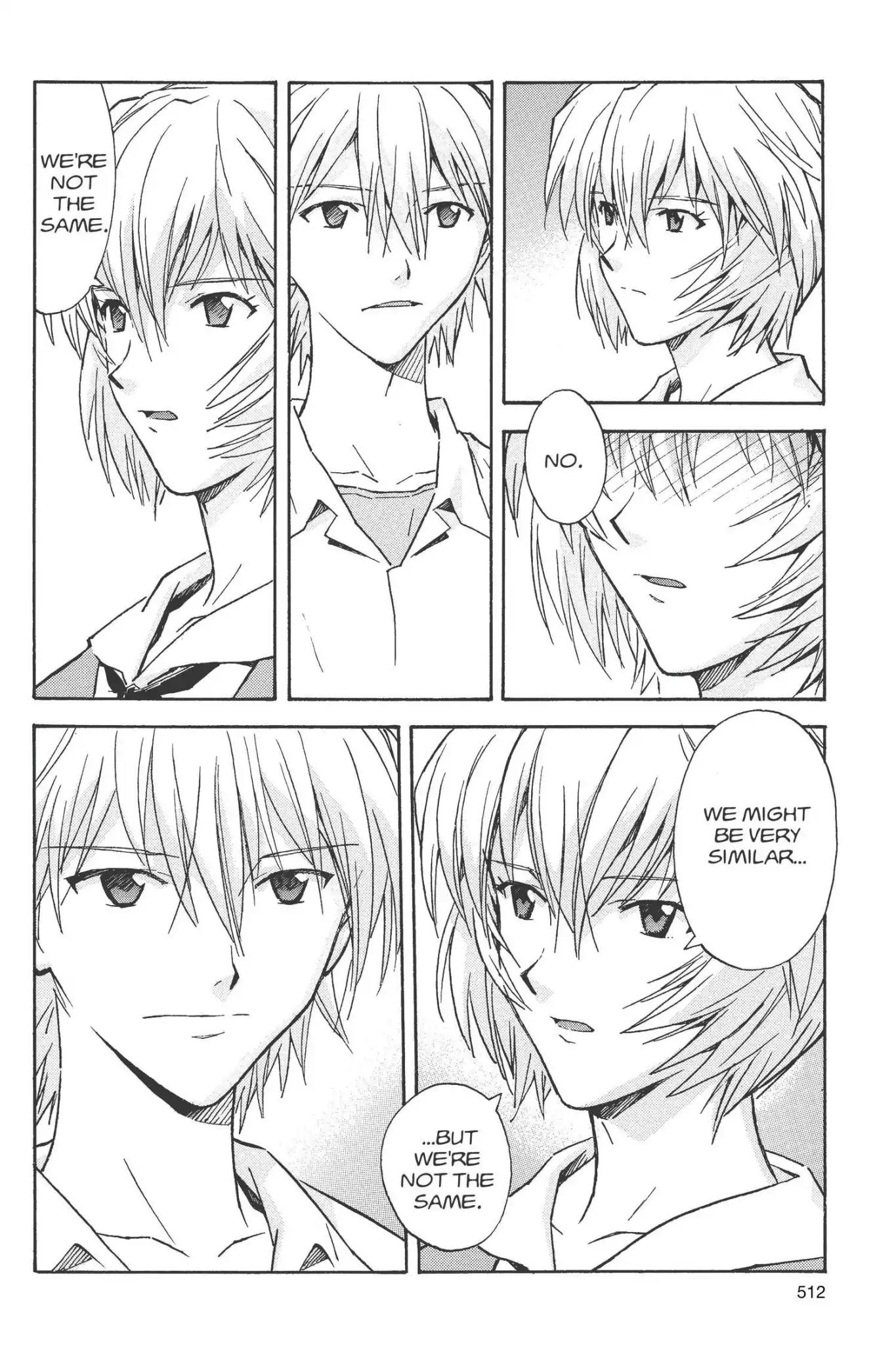 Shinseiki Evangelion Chapter 62 page 12 - Chapter 62: Vol.3 Stage 62: Distance