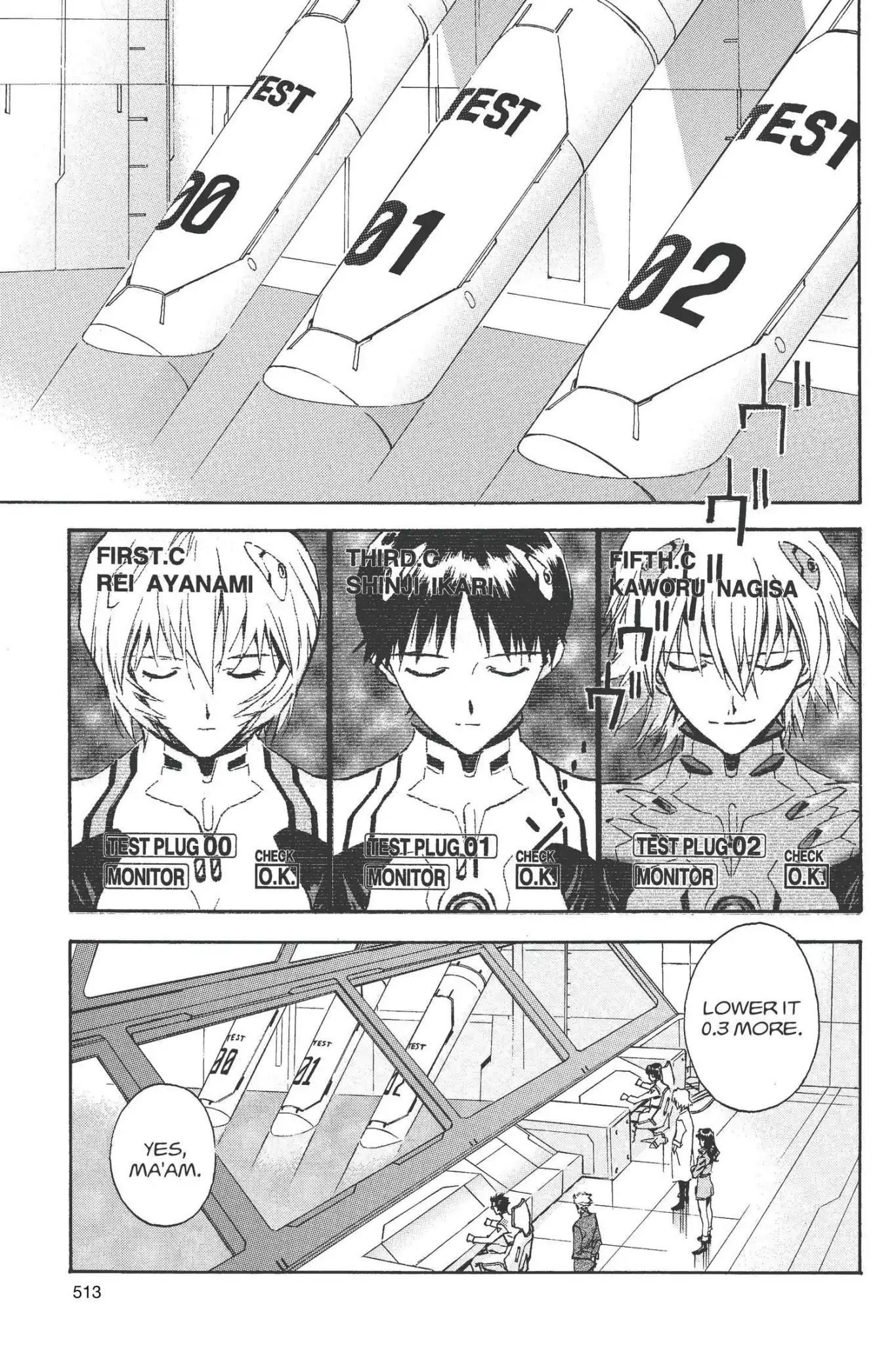 Shinseiki Evangelion Chapter 62 page 13 - Chapter 62: Vol.3 Stage 62: Distance