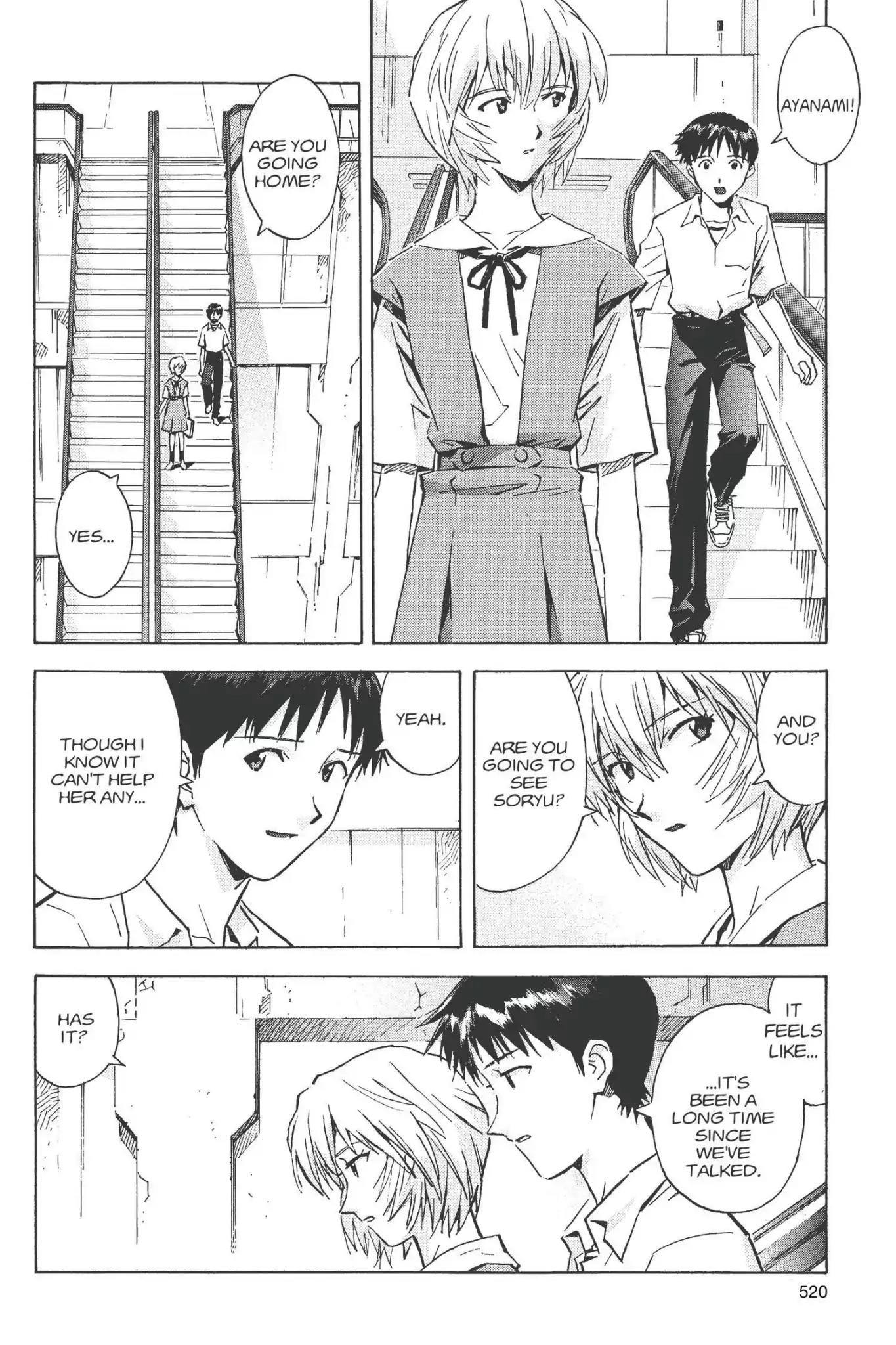 Shinseiki Evangelion Chapter 62 page 20 - Chapter 62: Vol.3 Stage 62: Distance
