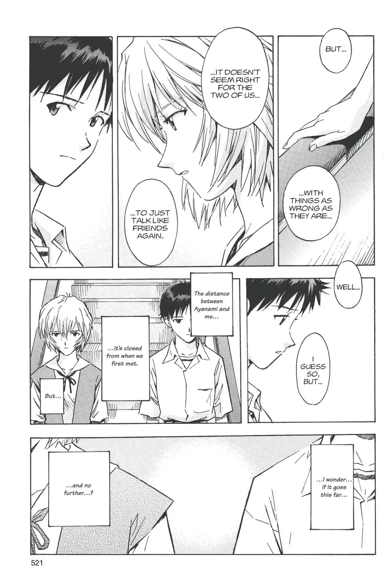 Shinseiki Evangelion Chapter 62 page 21 - Chapter 62: Vol.3 Stage 62: Distance