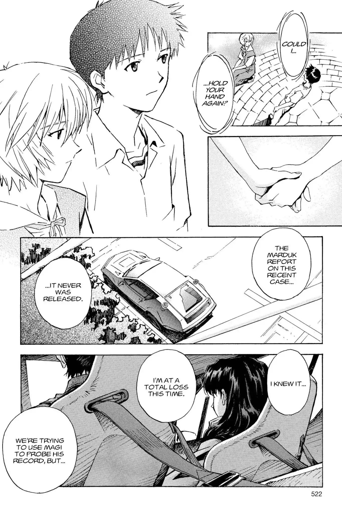 Shinseiki Evangelion Chapter 62 page 22 - Chapter 62: Vol.3 Stage 62: Distance