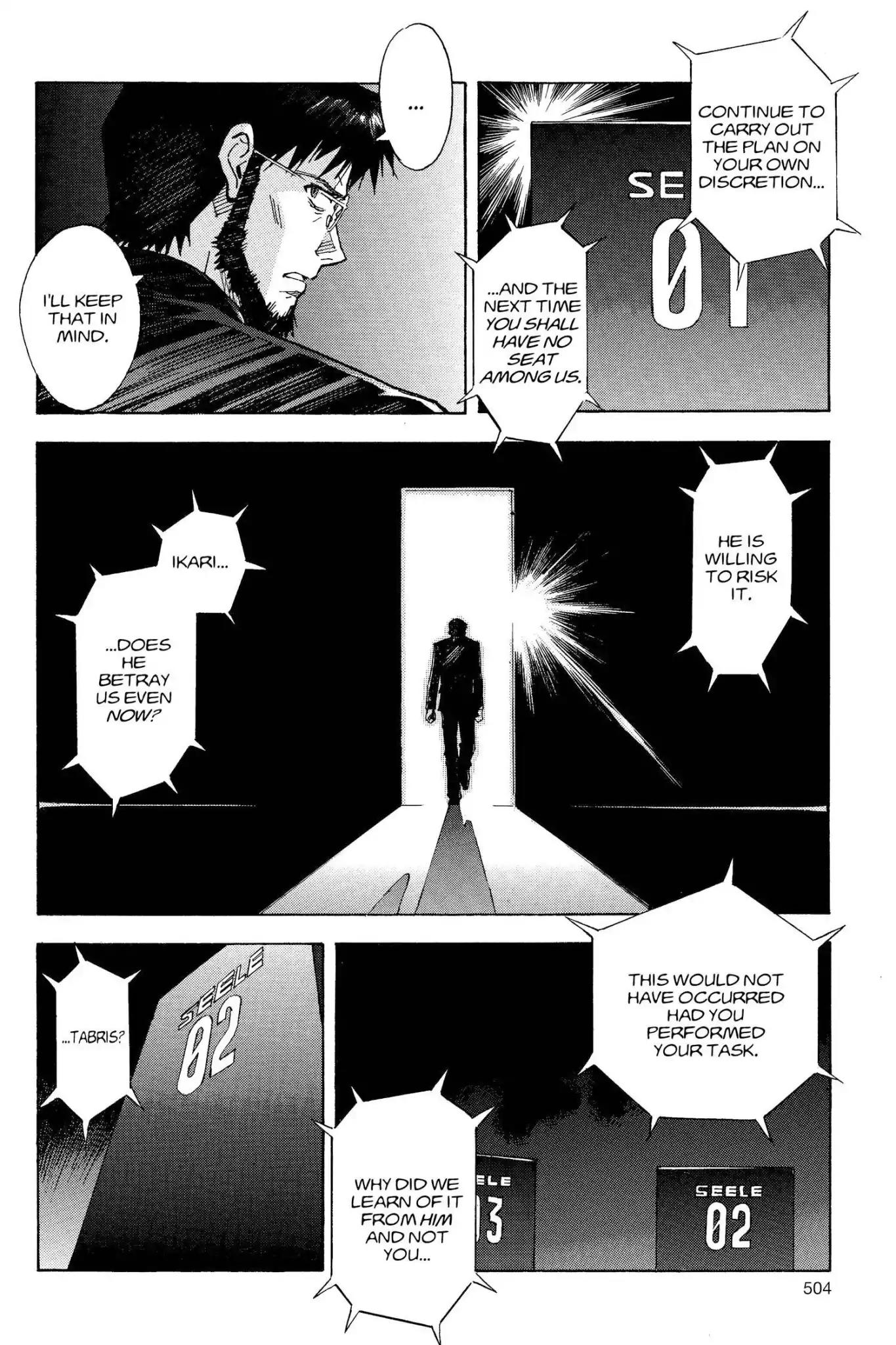 Shinseiki Evangelion Chapter 62 page 4 - Chapter 62: Vol.3 Stage 62: Distance