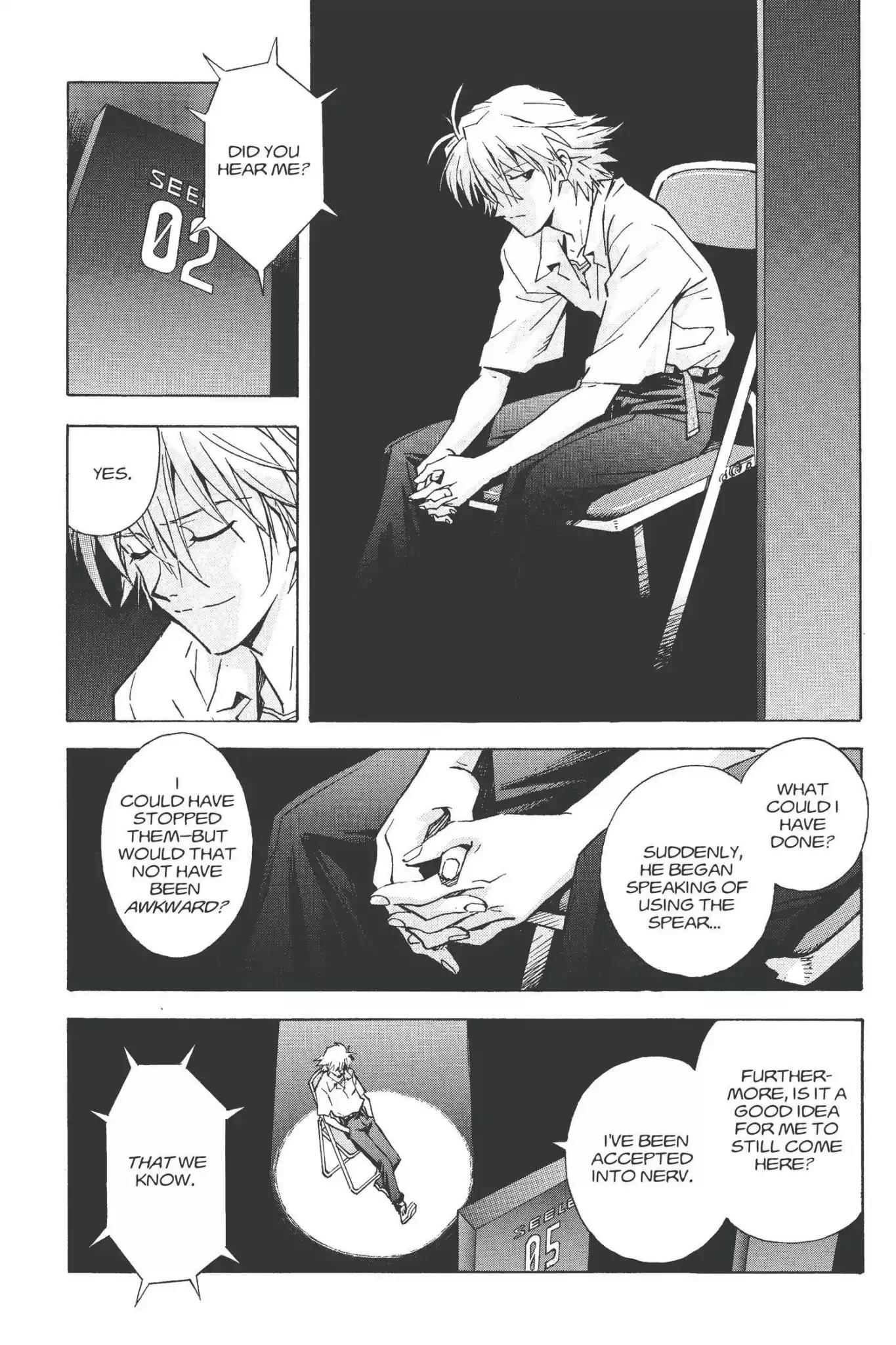 Shinseiki Evangelion Chapter 62 page 5 - Chapter 62: Vol.3 Stage 62: Distance