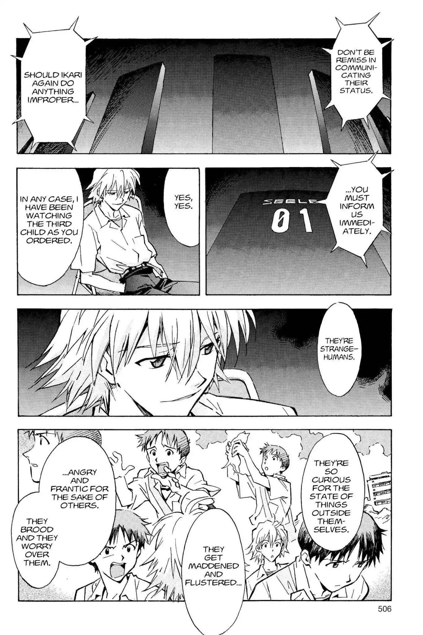 Shinseiki Evangelion Chapter 62 page 6 - Chapter 62: Vol.3 Stage 62: Distance