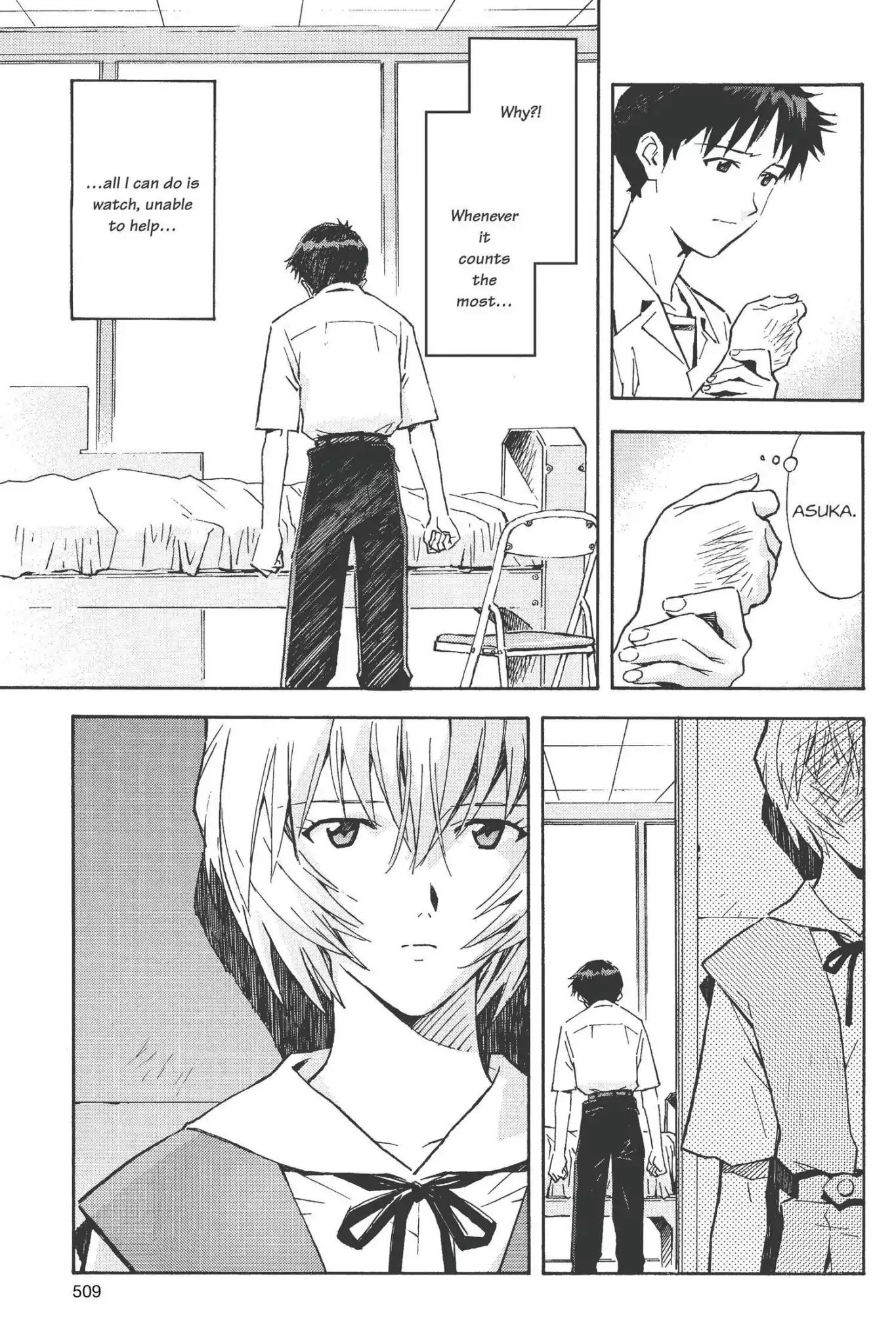 Shinseiki Evangelion Chapter 62 page 9 - Chapter 62: Vol.3 Stage 62: Distance