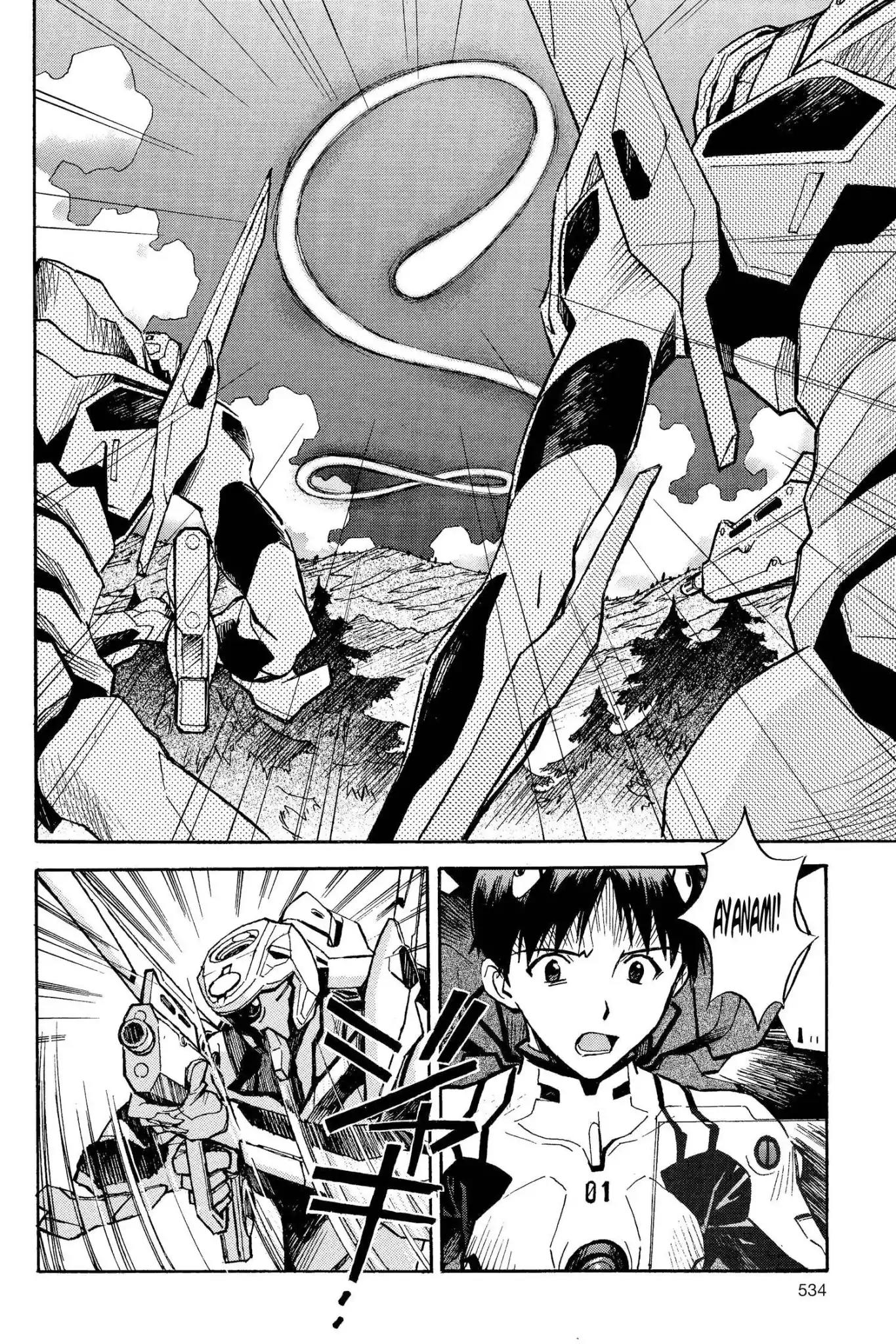 Shinseiki Evangelion Chapter 63 page 10 - Chapter 63: Vol.3 Stage 63: Returning Fire