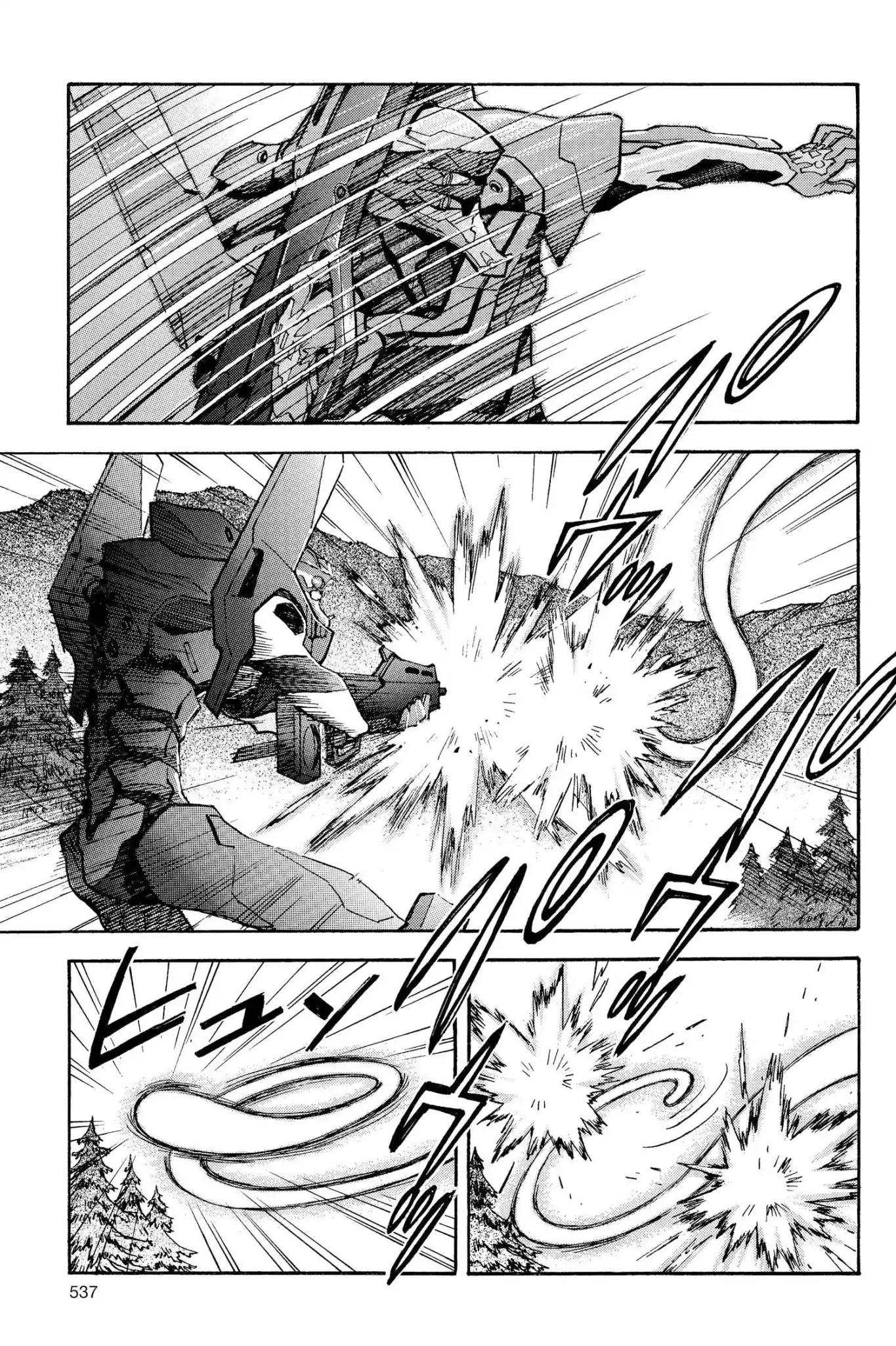 Shinseiki Evangelion Chapter 63 page 13 - Chapter 63: Vol.3 Stage 63: Returning Fire