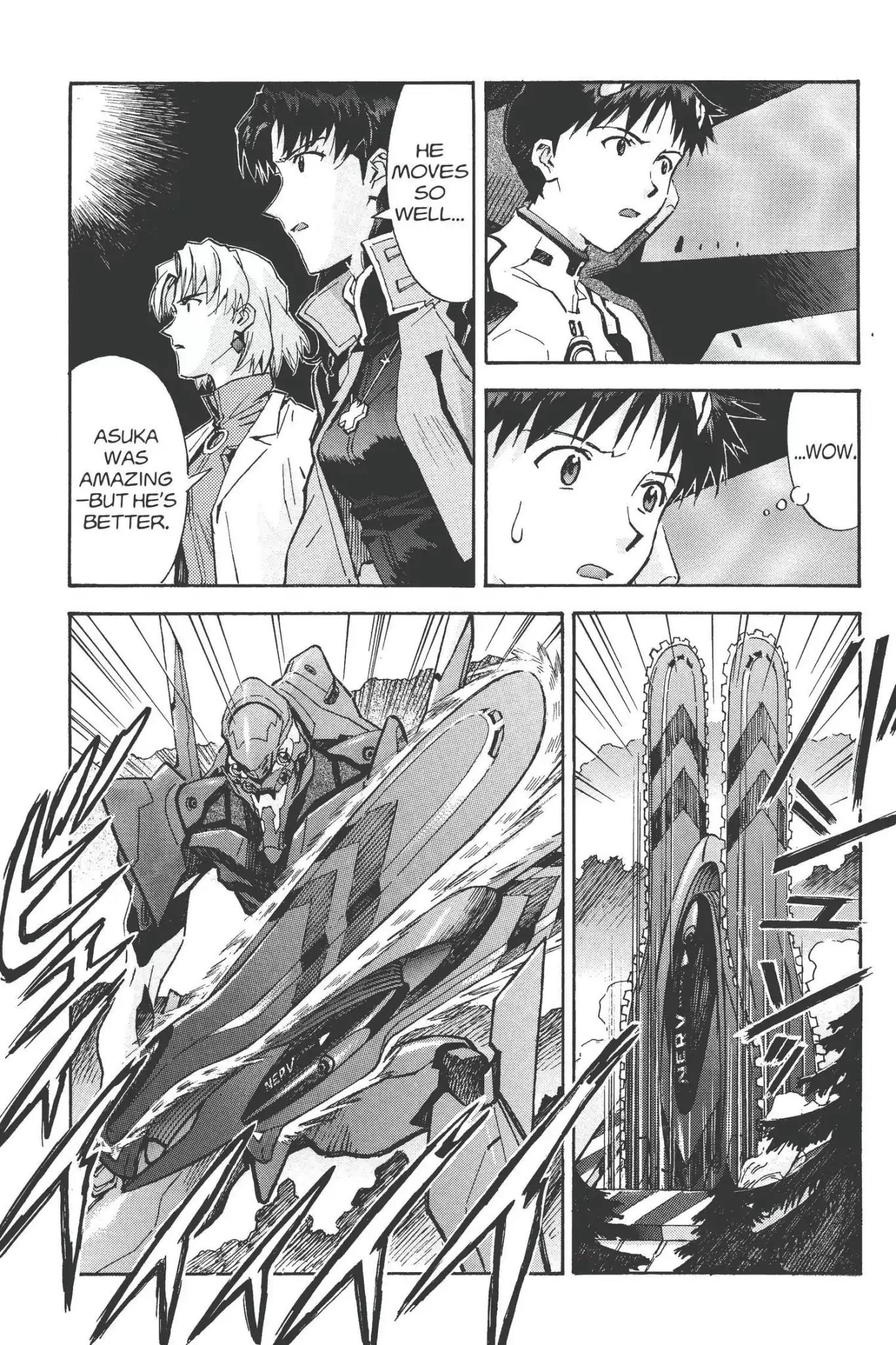 Shinseiki Evangelion Chapter 63 page 17 - Chapter 63: Vol.3 Stage 63: Returning Fire