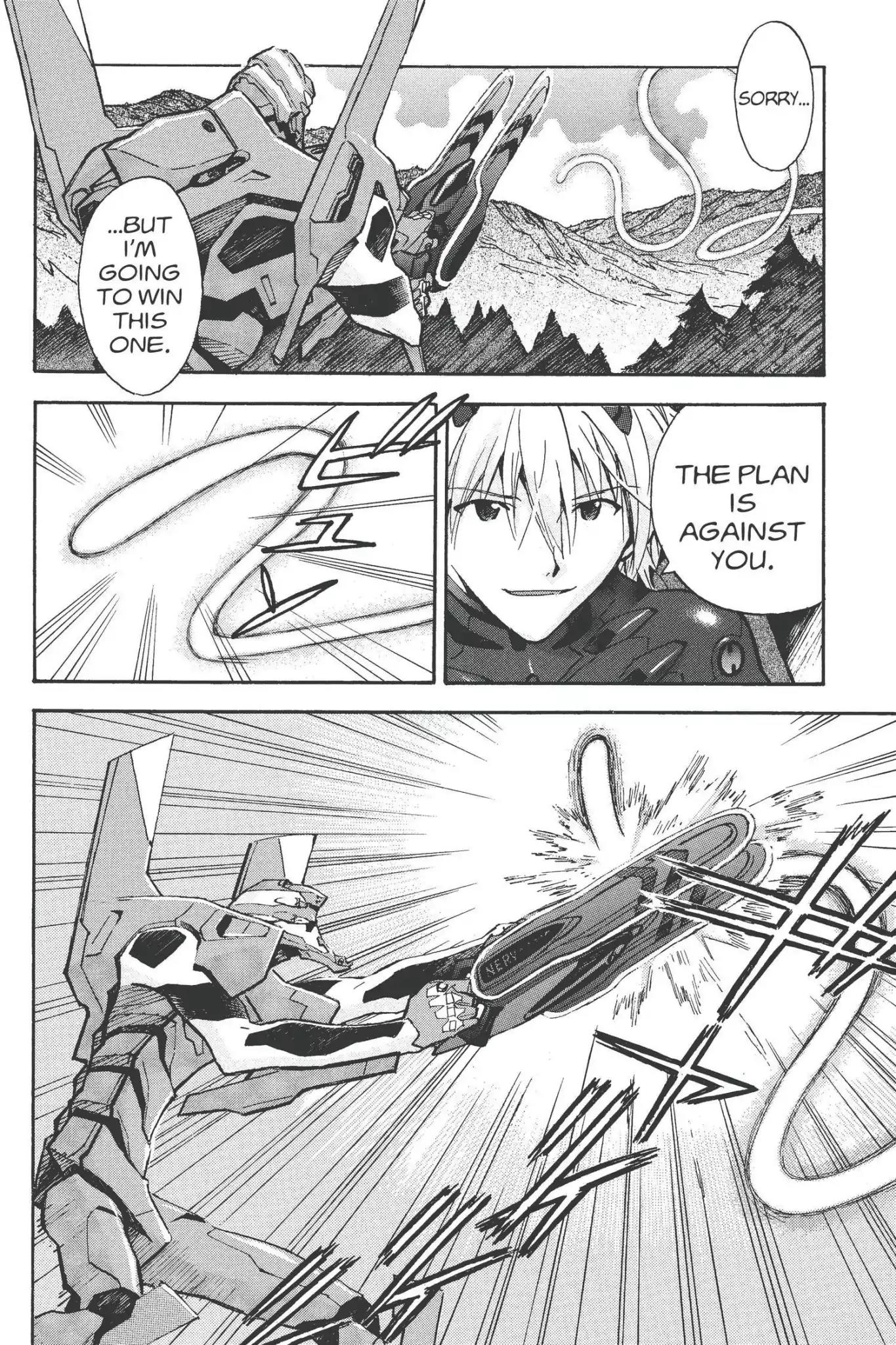 Shinseiki Evangelion Chapter 63 page 18 - Chapter 63: Vol.3 Stage 63: Returning Fire