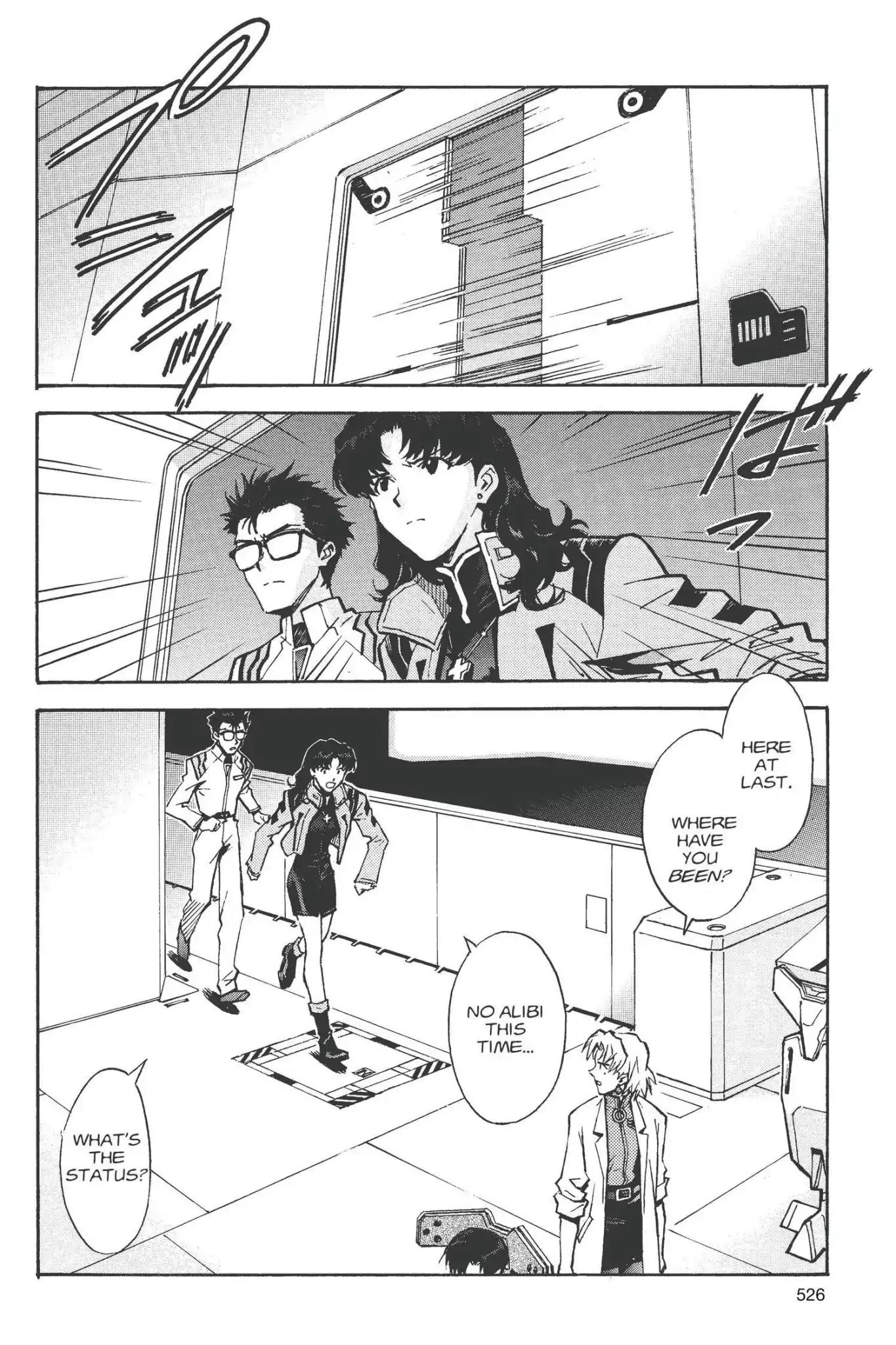 Shinseiki Evangelion Chapter 63 page 2 - Chapter 63: Vol.3 Stage 63: Returning Fire