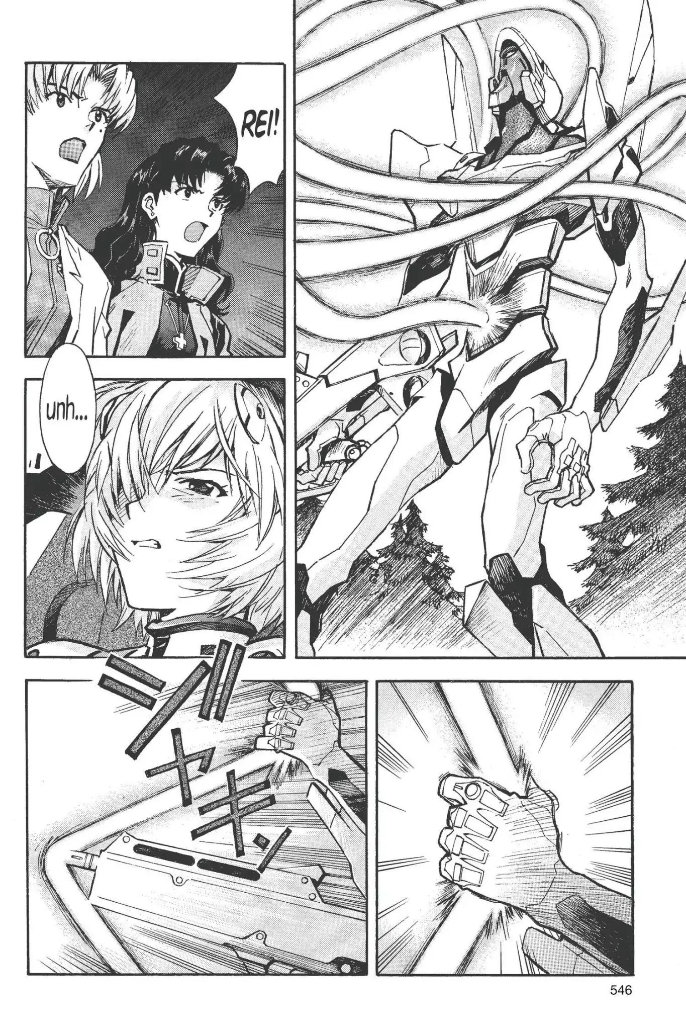 Shinseiki Evangelion Chapter 63 page 22 - Chapter 63: Vol.3 Stage 63: Returning Fire