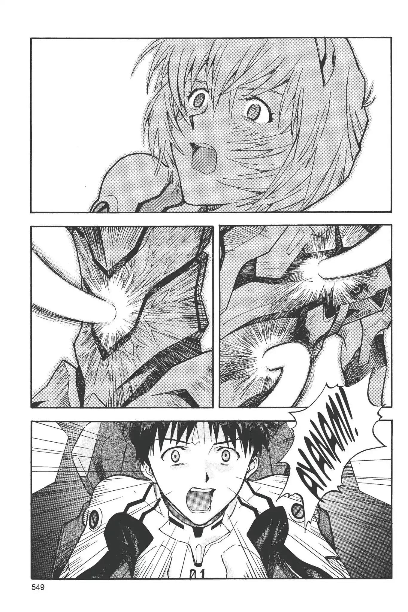 Shinseiki Evangelion Chapter 63 page 25 - Chapter 63: Vol.3 Stage 63: Returning Fire
