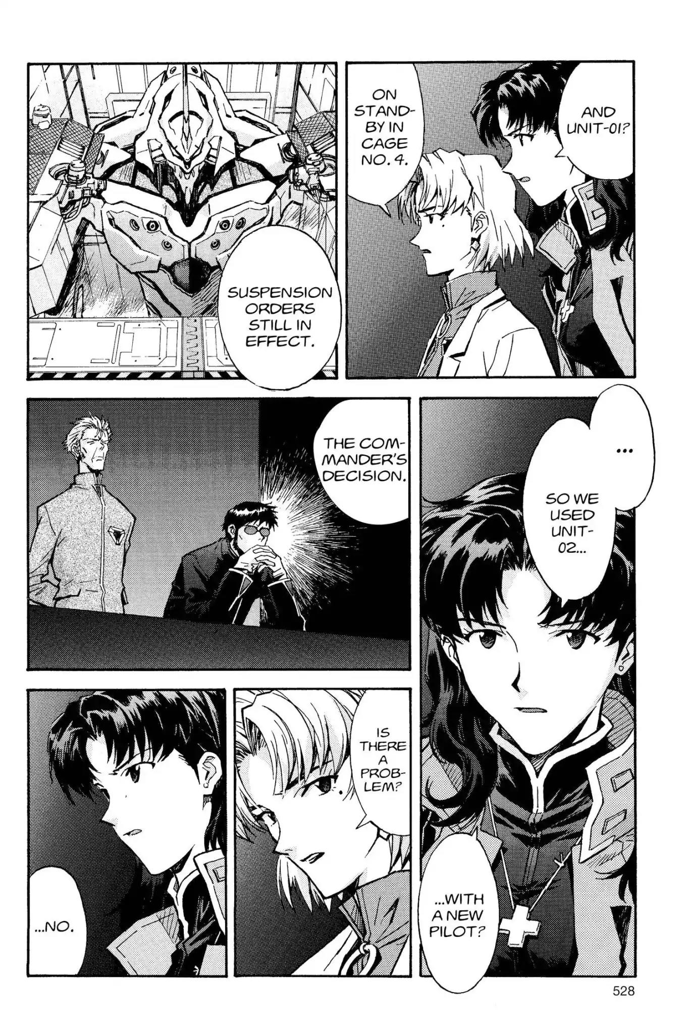Shinseiki Evangelion Chapter 63 page 4 - Chapter 63: Vol.3 Stage 63: Returning Fire