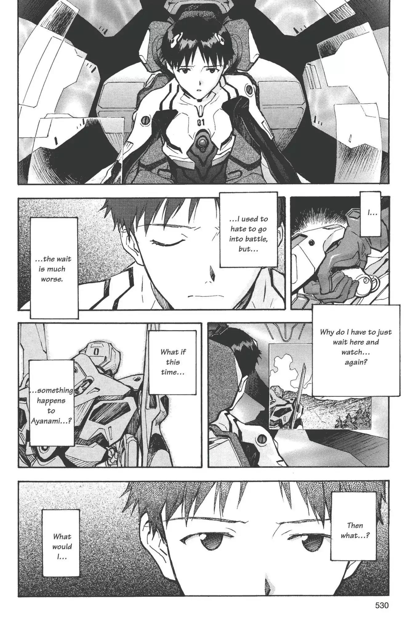 Shinseiki Evangelion Chapter 63 page 6 - Chapter 63: Vol.3 Stage 63: Returning Fire
