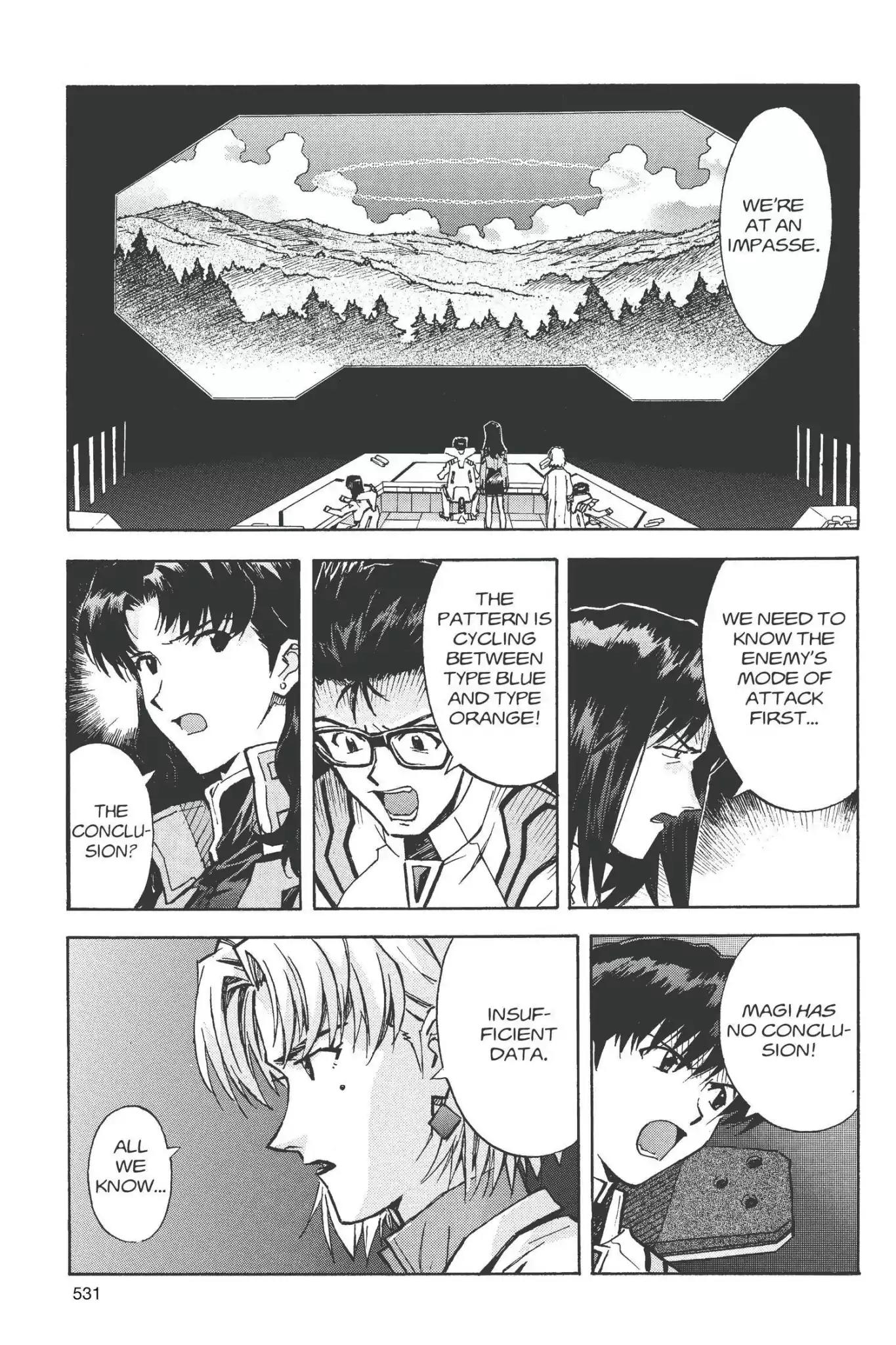 Shinseiki Evangelion Chapter 63 page 7 - Chapter 63: Vol.3 Stage 63: Returning Fire