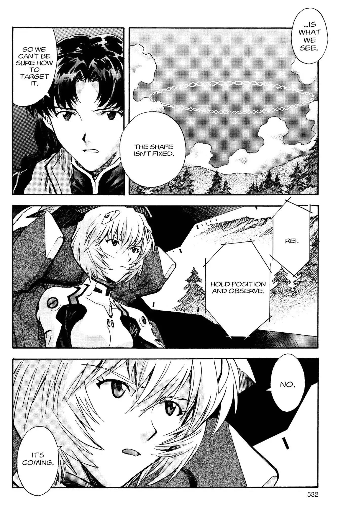 Shinseiki Evangelion Chapter 63 page 8 - Chapter 63: Vol.3 Stage 63: Returning Fire