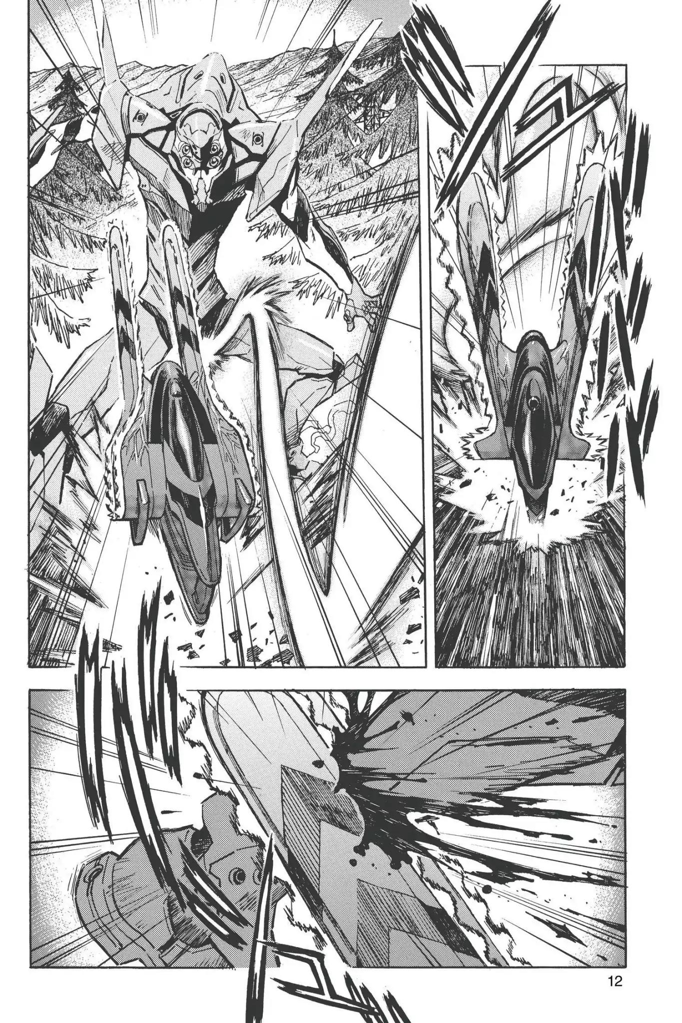 Shinseiki Evangelion Chapter 64 page 12 - Chapter 64: Vol.4 Stage 64: Tears