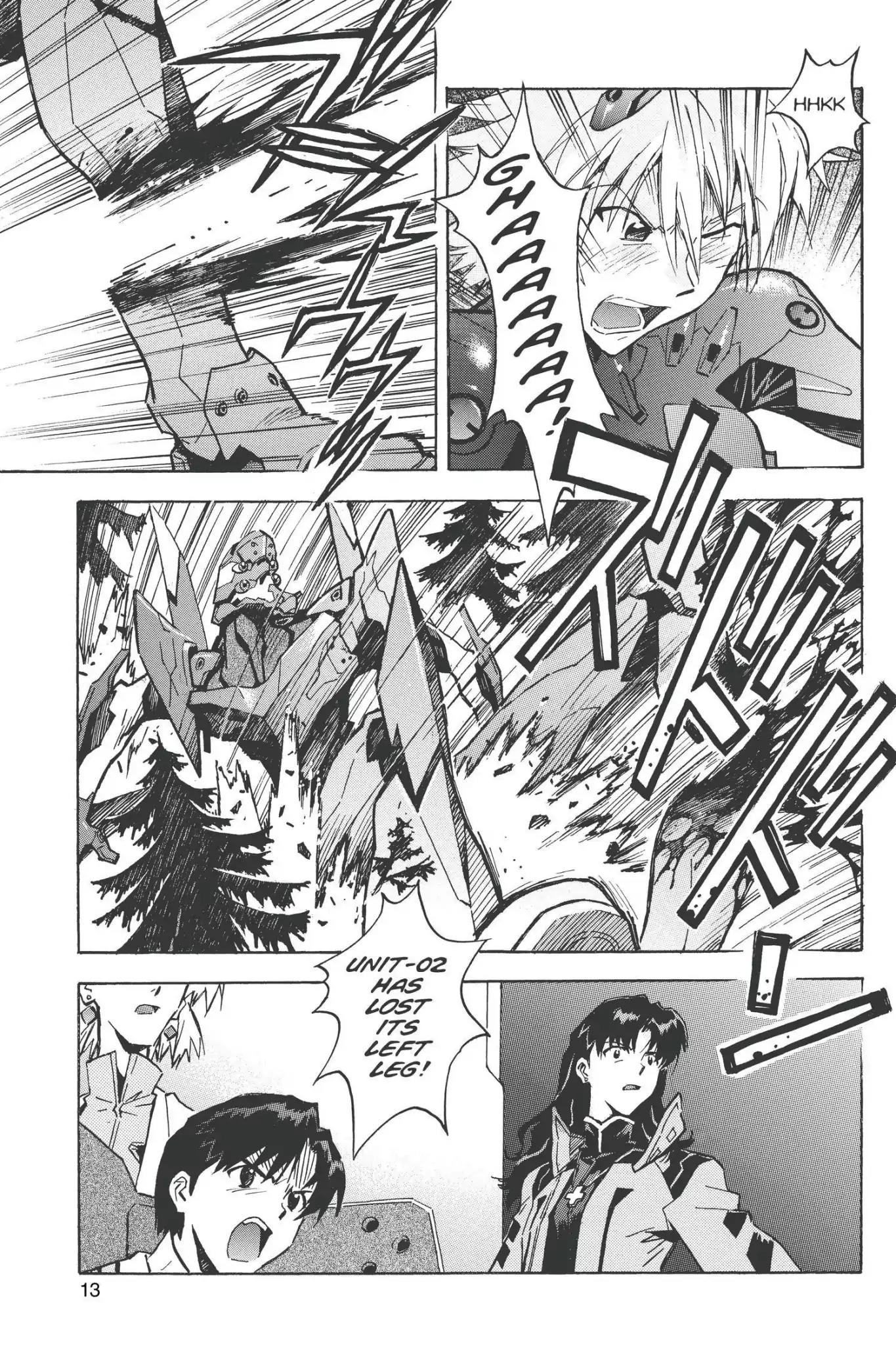 Shinseiki Evangelion Chapter 64 page 13 - Chapter 64: Vol.4 Stage 64: Tears