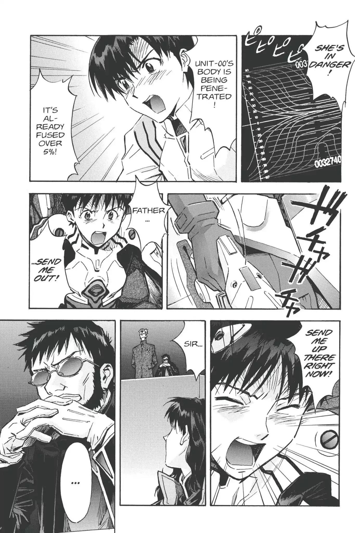 Shinseiki Evangelion Chapter 64 page 17 - Chapter 64: Vol.4 Stage 64: Tears