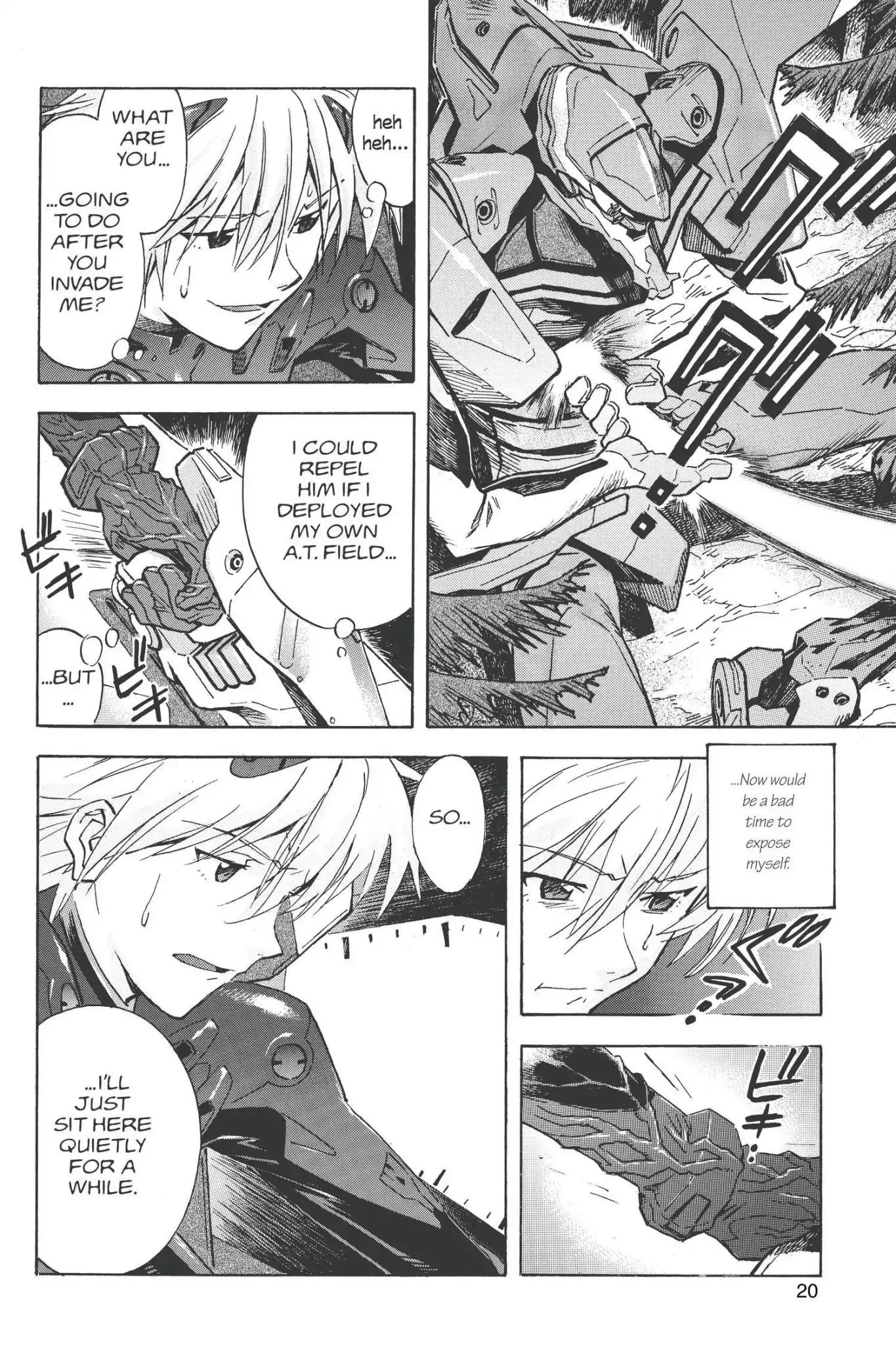 Shinseiki Evangelion Chapter 64 page 20 - Chapter 64: Vol.4 Stage 64: Tears