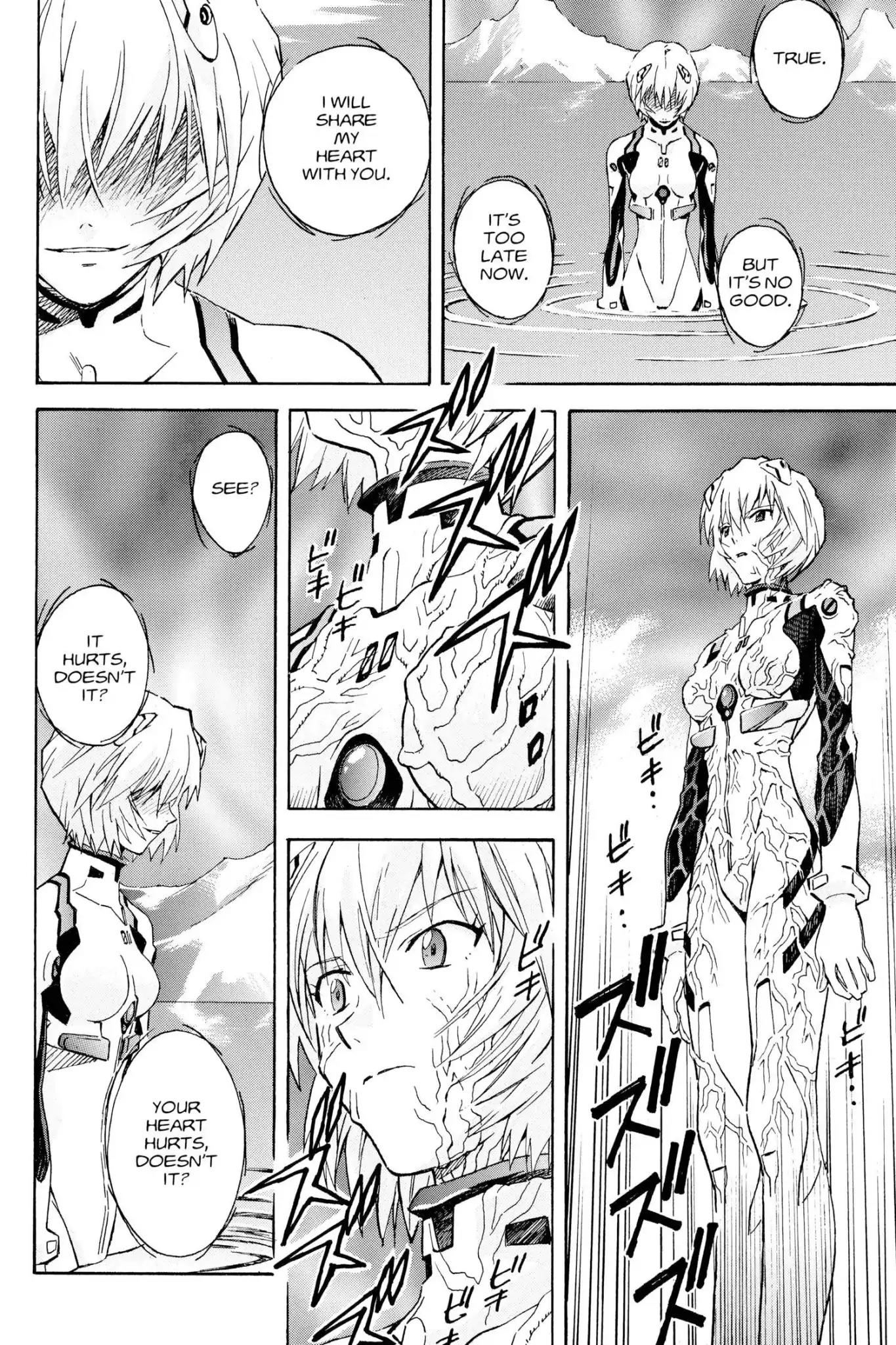 Shinseiki Evangelion Chapter 64 page 22 - Chapter 64: Vol.4 Stage 64: Tears