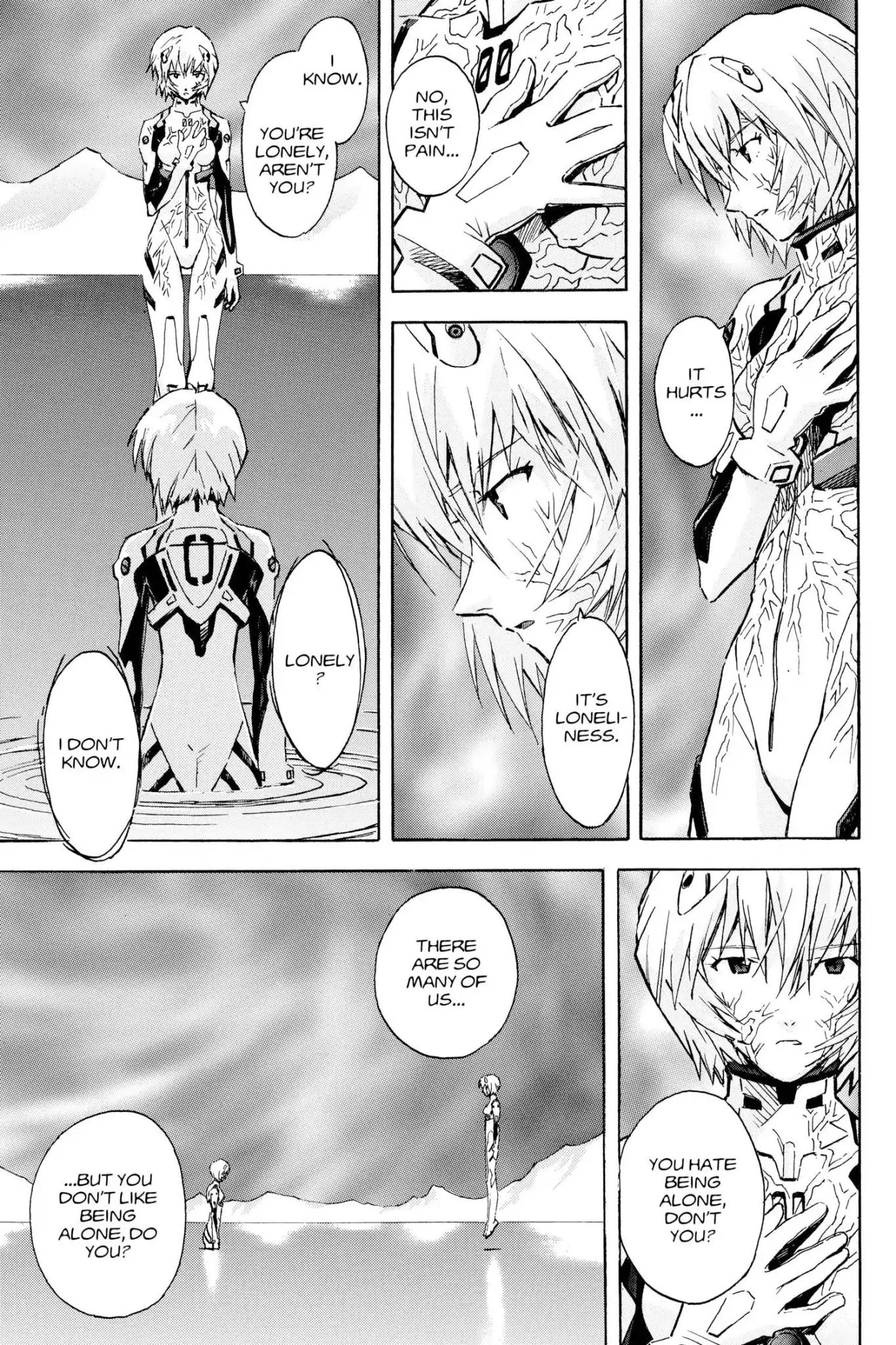 Shinseiki Evangelion Chapter 64 page 23 - Chapter 64: Vol.4 Stage 64: Tears