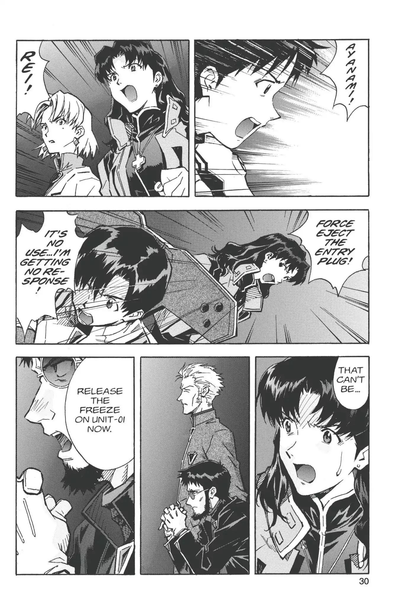 Shinseiki Evangelion Chapter 64 page 30 - Chapter 64: Vol.4 Stage 64: Tears