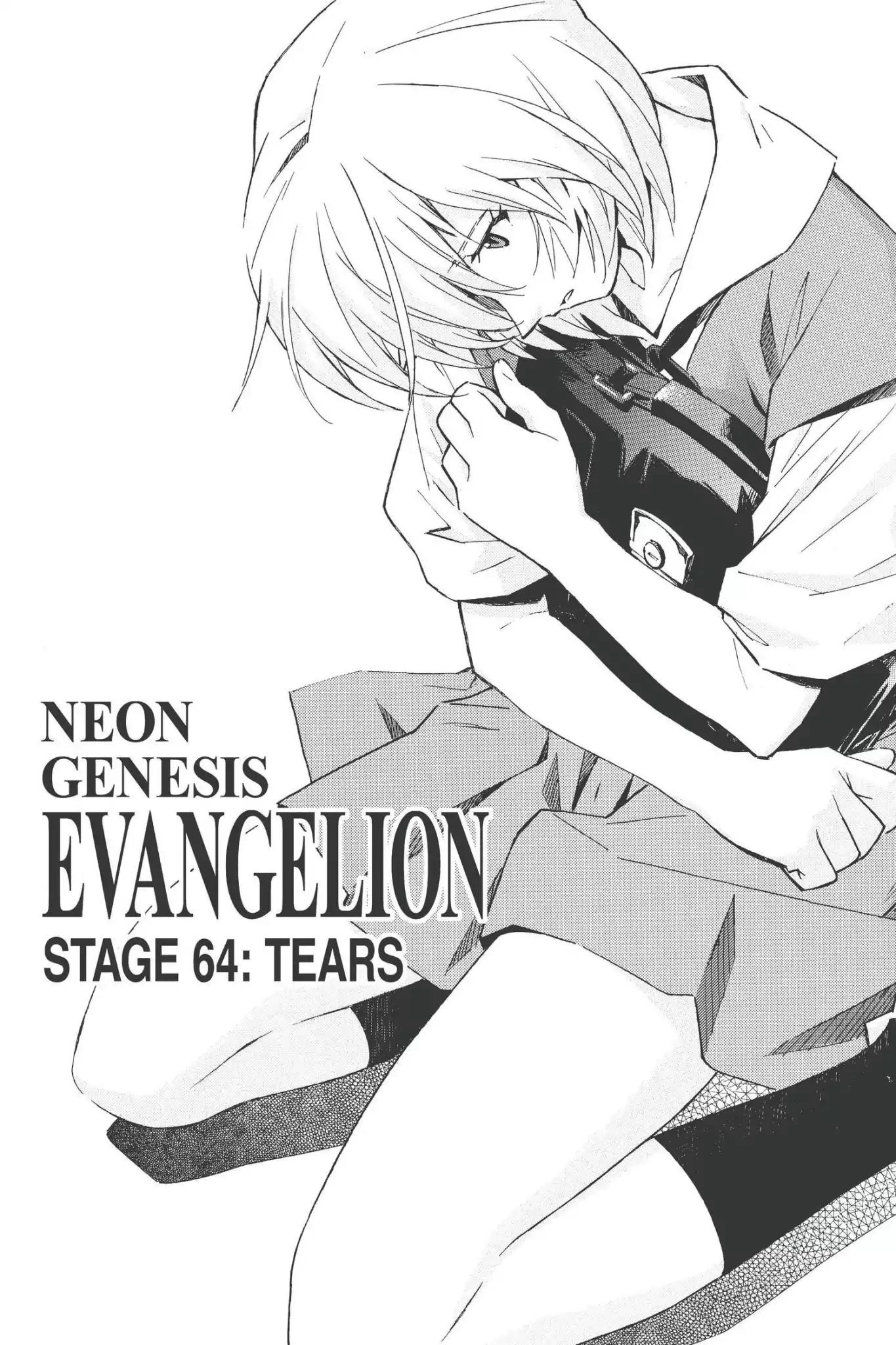Shinseiki Evangelion Chapter 64 page 7 - Chapter 64: Vol.4 Stage 64: Tears