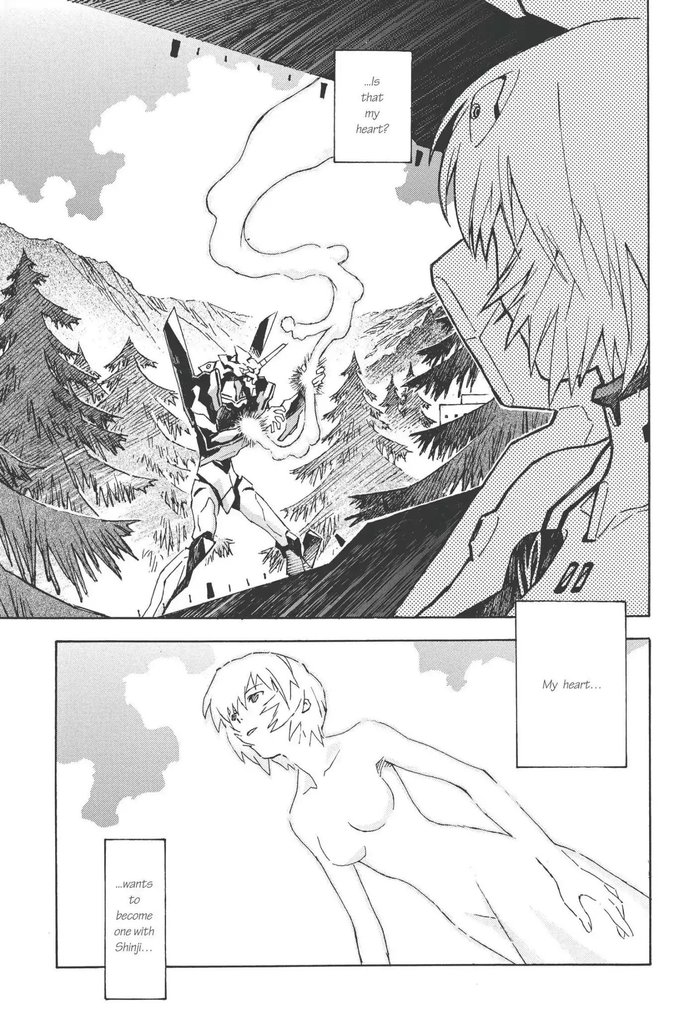 Shinseiki Evangelion Chapter 65 page 11 - Chapter 65: Vol.4 Stage 65: I Want to Become One
