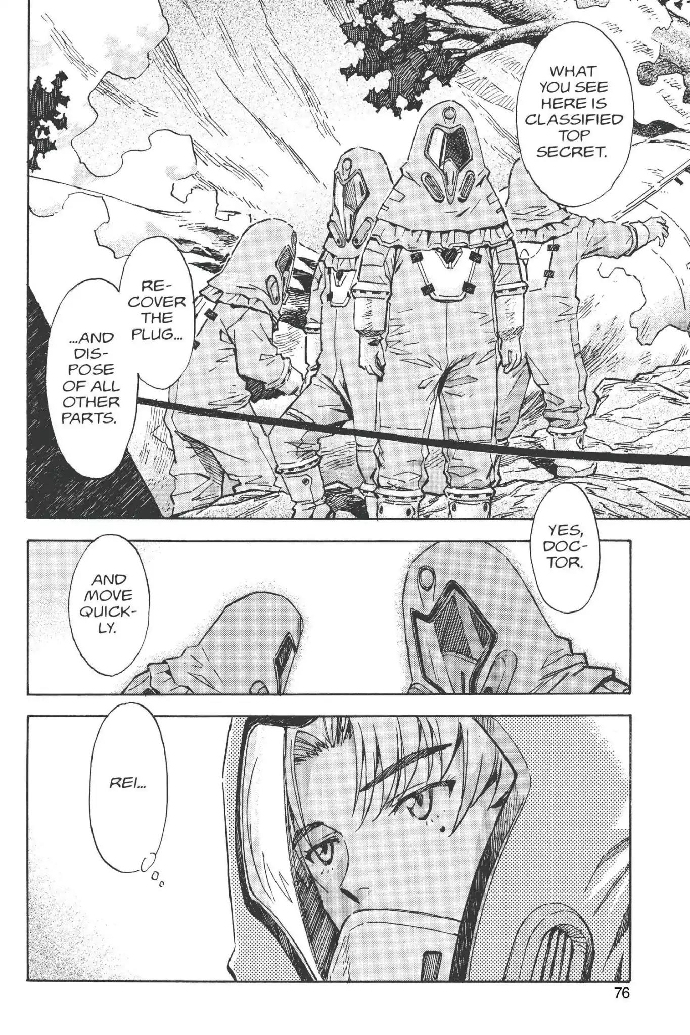 Shinseiki Evangelion Chapter 66 page 19 - Chapter 66: Vol.4 Stage 66: Without Reaching Your Heart