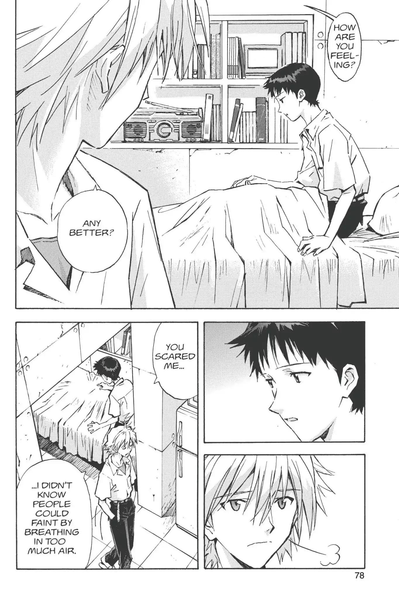 Shinseiki Evangelion Chapter 66 page 21 - Chapter 66: Vol.4 Stage 66: Without Reaching Your Heart