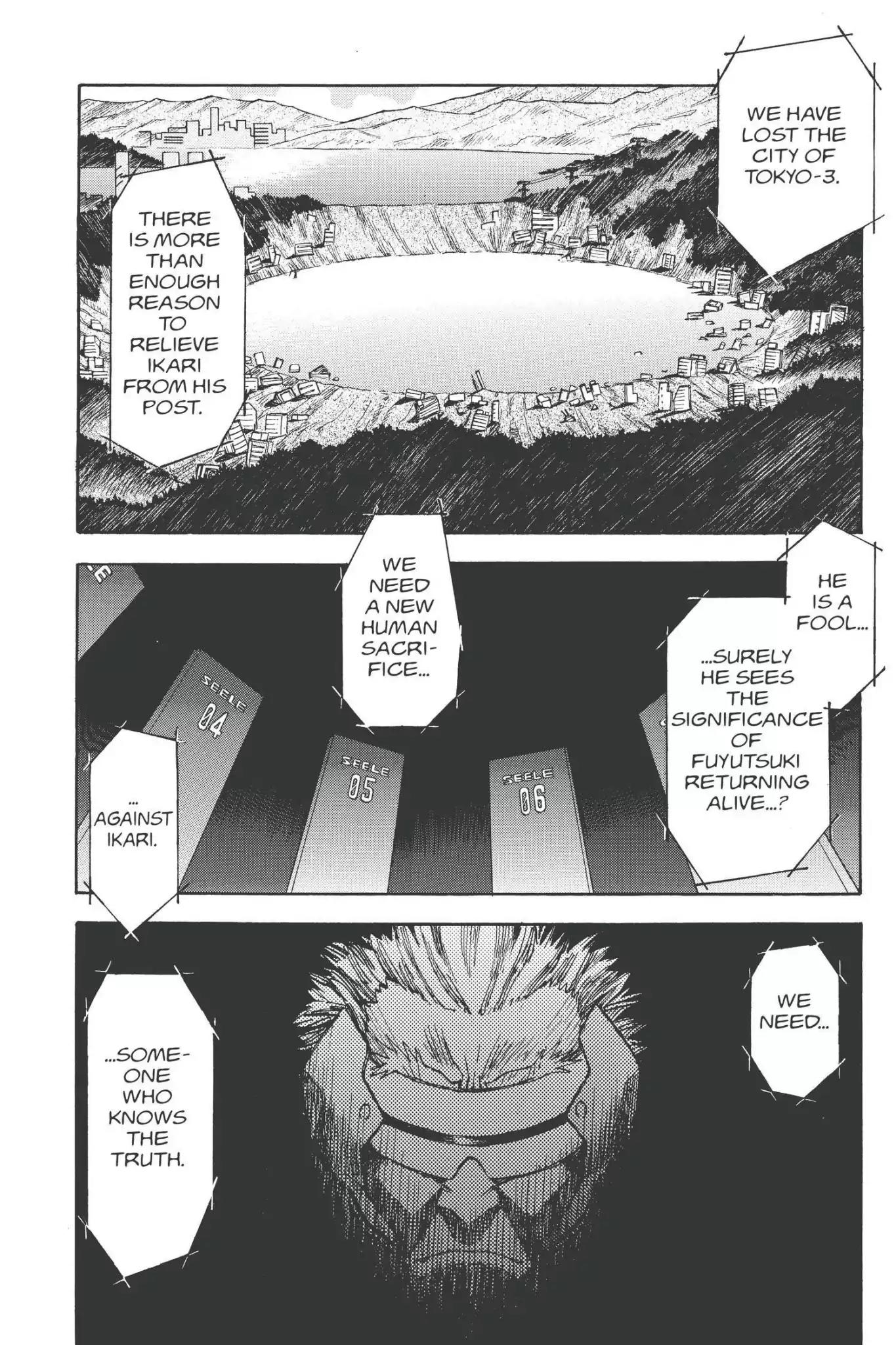 Shinseiki Evangelion Chapter 67 page 3 - Chapter 67: Vol.4 Stage 67: Twisted Night