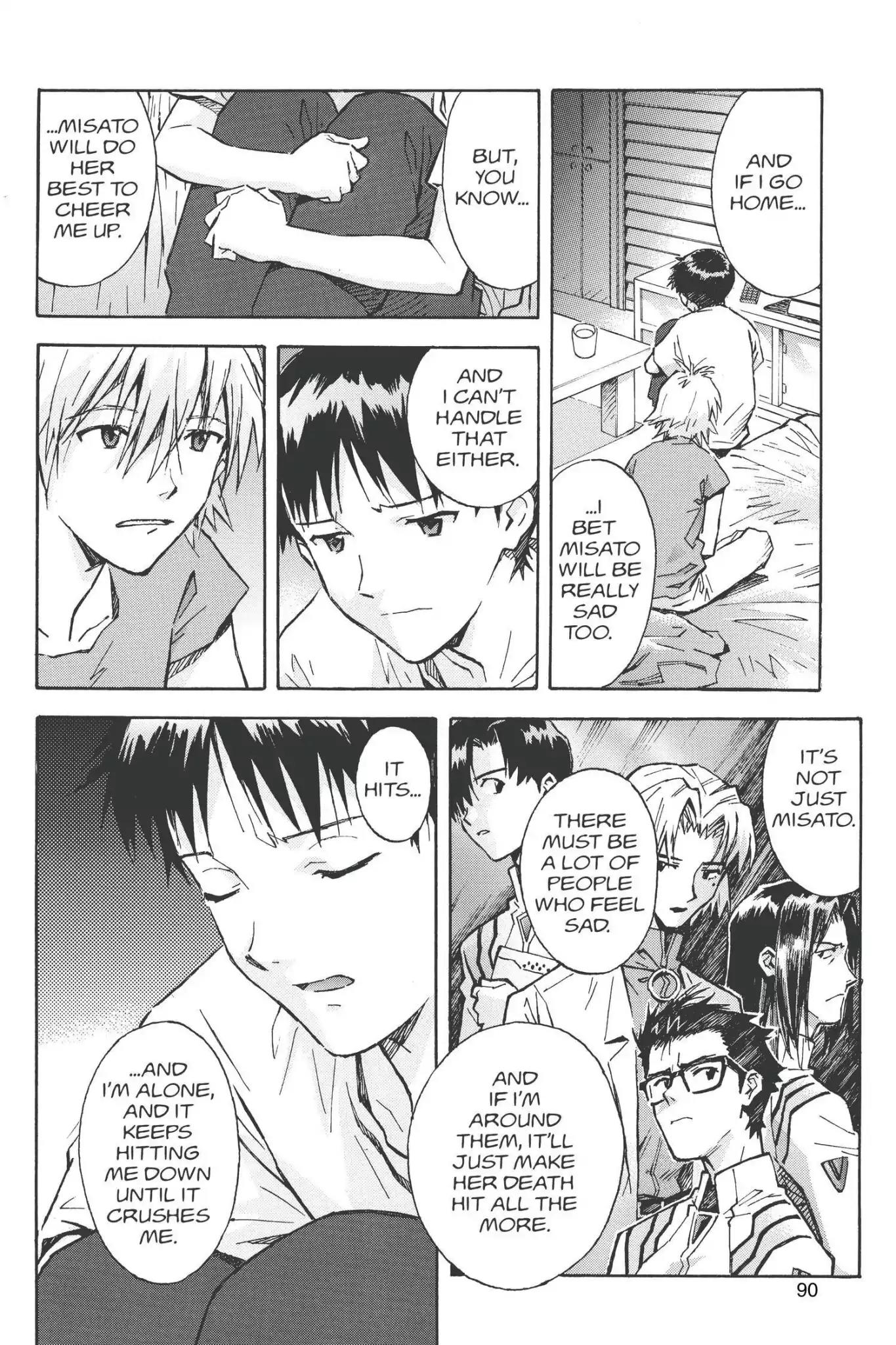Shinseiki Evangelion Chapter 67 page 6 - Chapter 67: Vol.4 Stage 67: Twisted Night