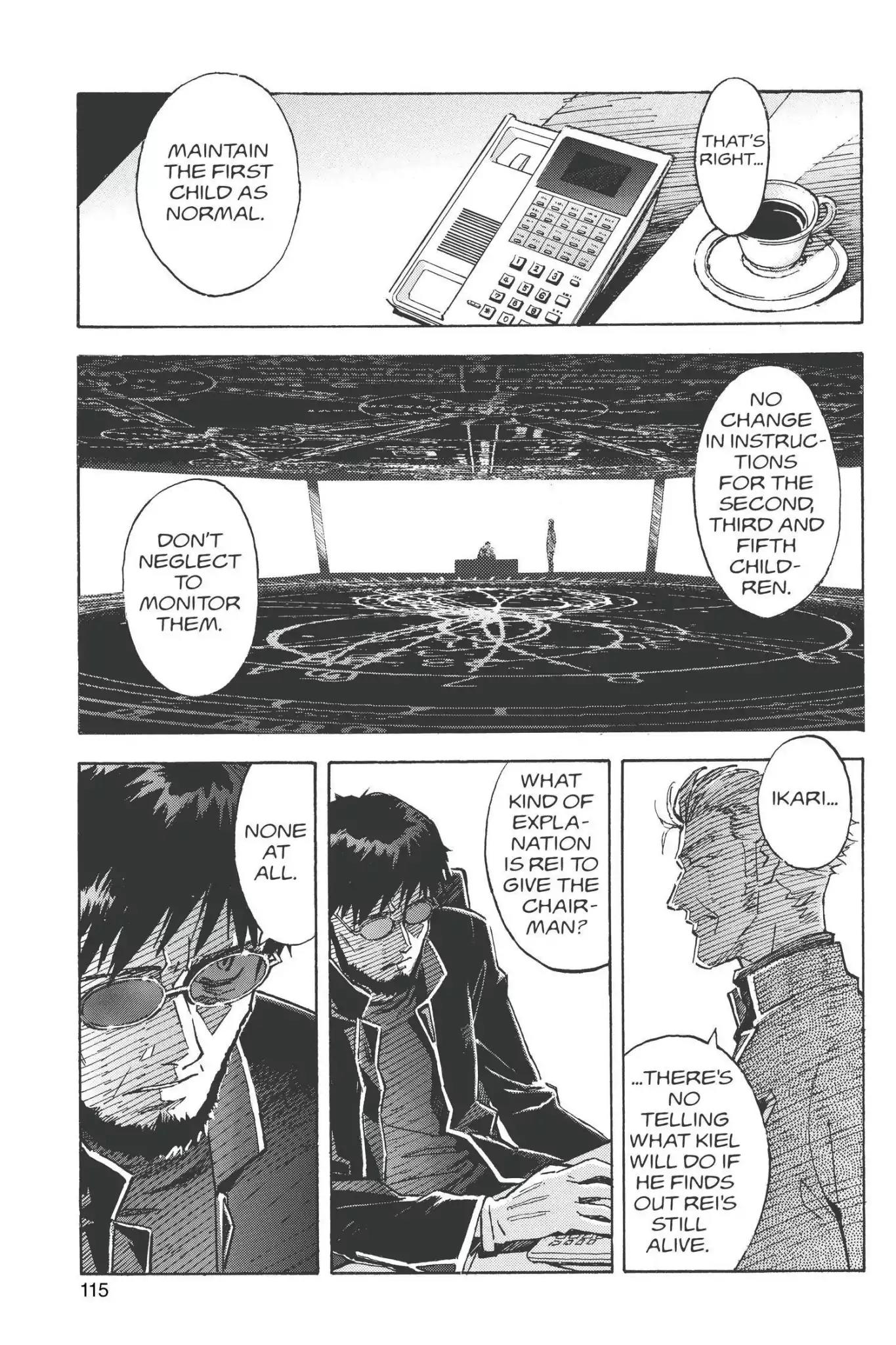 Shinseiki Evangelion Chapter 68 page 5 - Chapter 68: Vol.4 Stage 68: Mixing