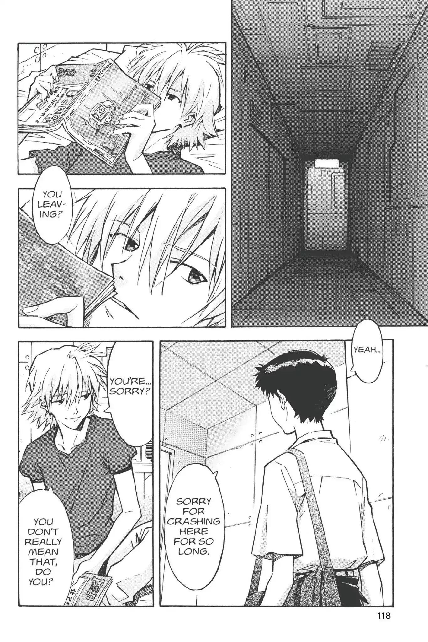 Shinseiki Evangelion Chapter 68 page 8 - Chapter 68: Vol.4 Stage 68: Mixing