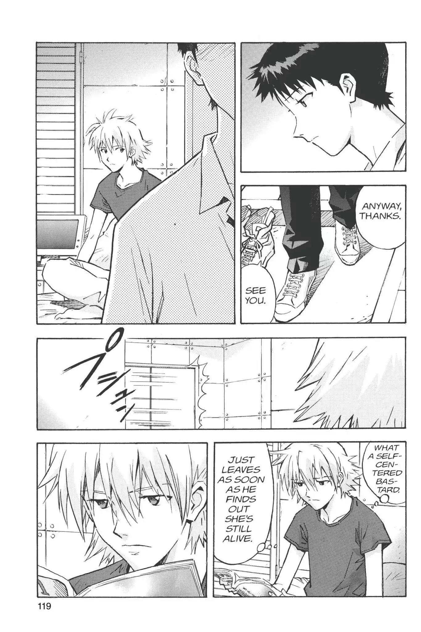 Shinseiki Evangelion Chapter 68 page 9 - Chapter 68: Vol.4 Stage 68: Mixing