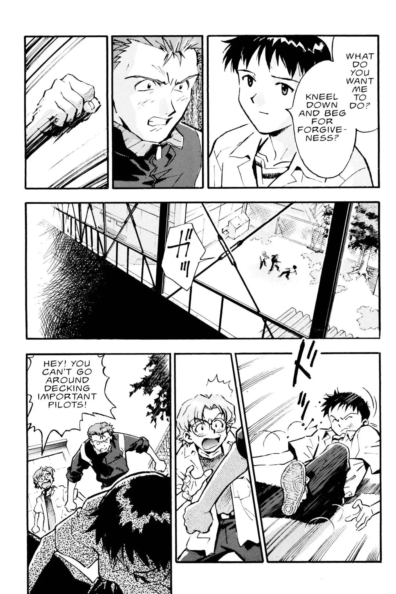 Shinseiki Evangelion Chapter 7 page 24 - Chapter 7: Vol.1 Stage 7: Closing Hearts