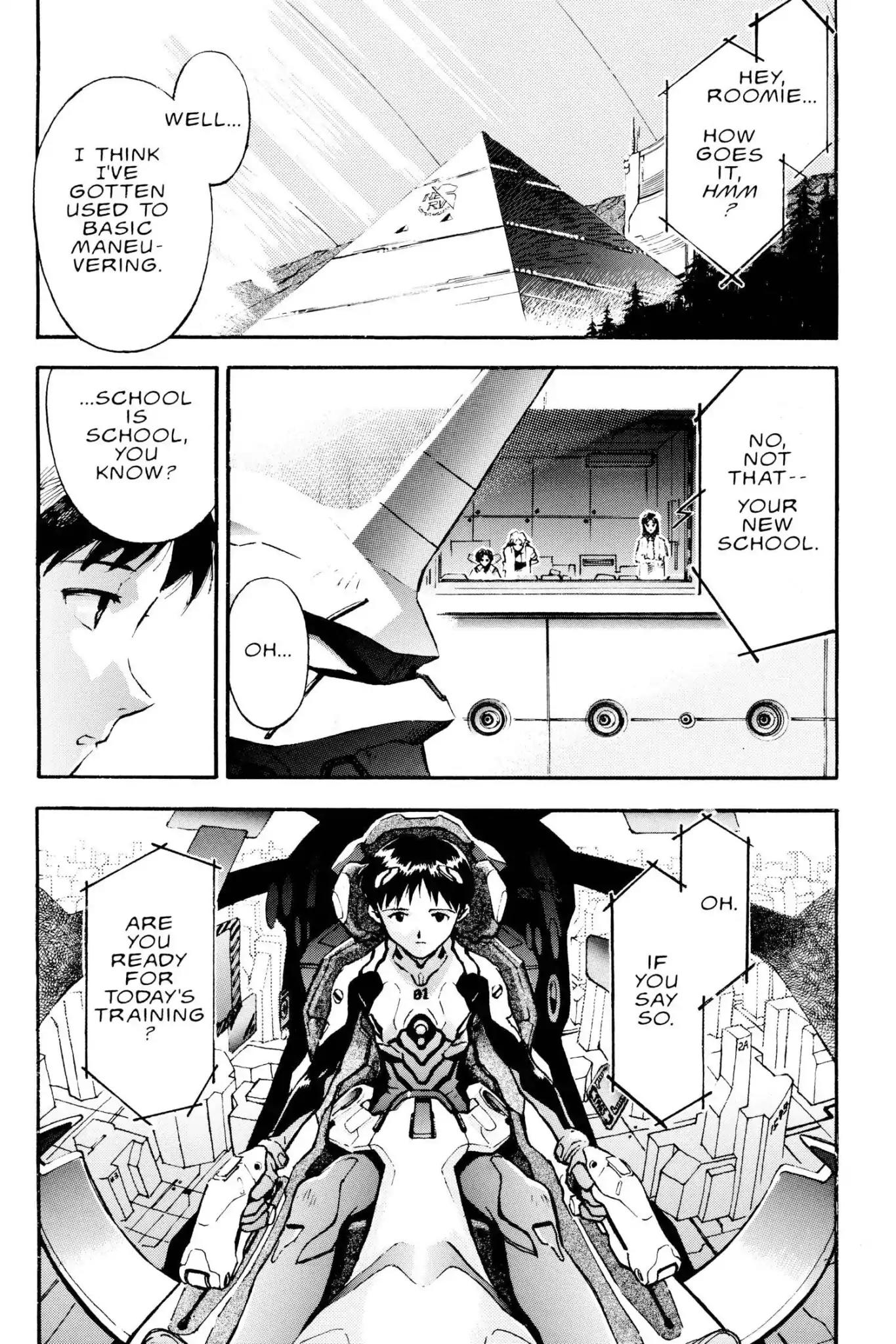 Shinseiki Evangelion Chapter 7 page 27 - Chapter 7: Vol.1 Stage 7: Closing Hearts