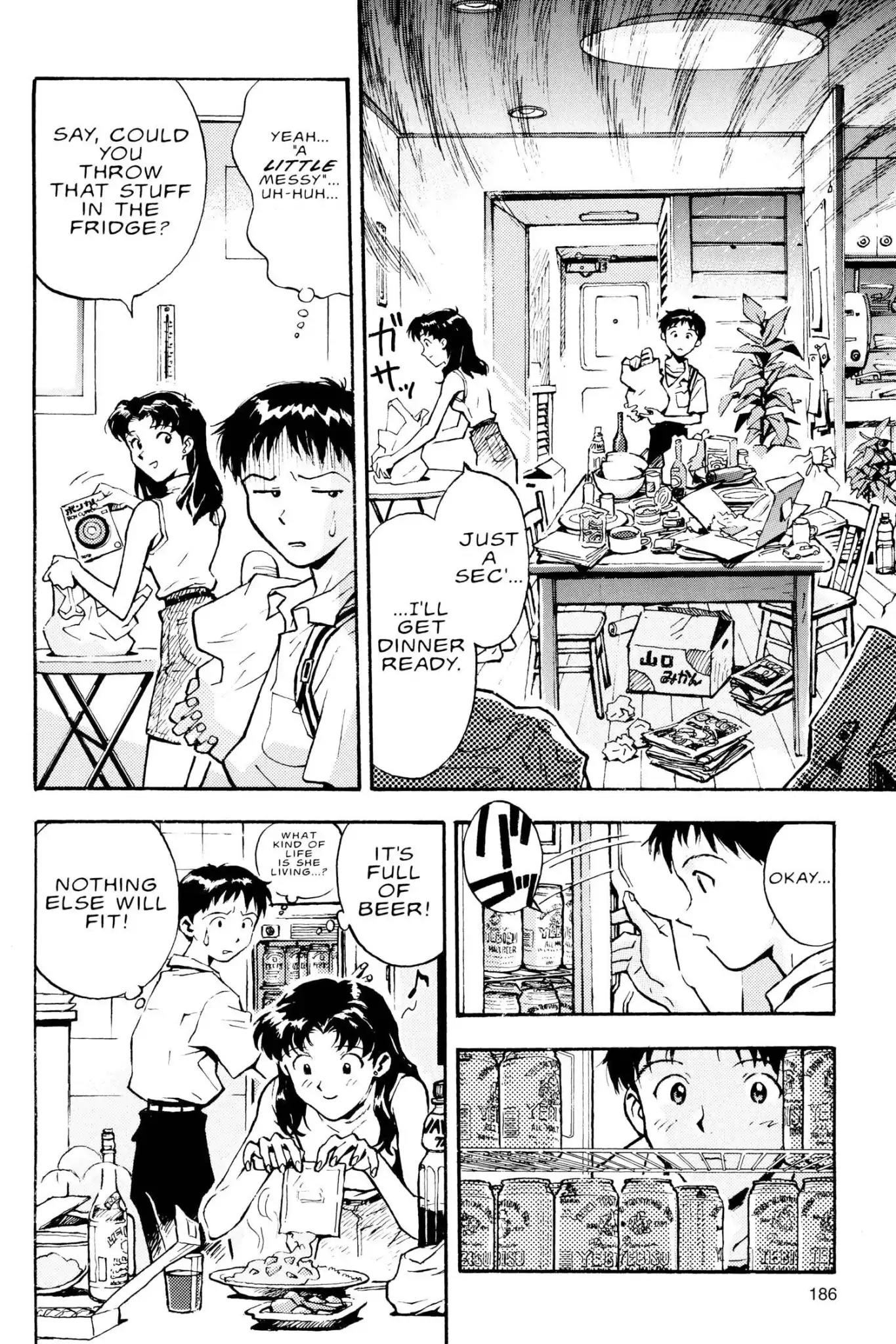 Shinseiki Evangelion Chapter 7 page 9 - Chapter 7: Vol.1 Stage 7: Closing Hearts
