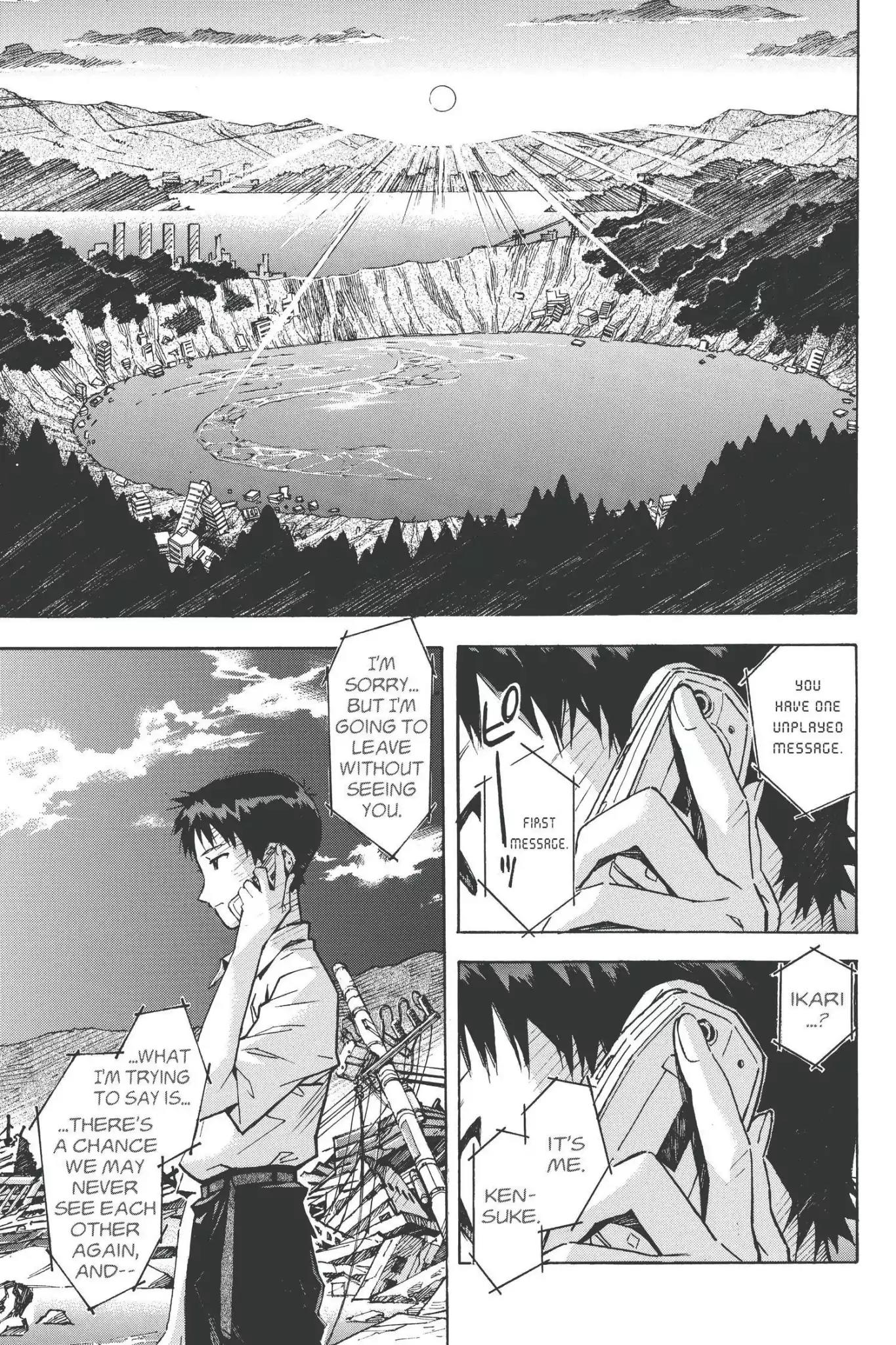 Shinseiki Evangelion Chapter 71 page 14 - Chapter 71: Vol.4 Stage 71: Descendant of Adam